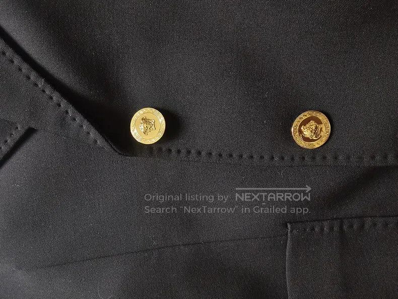 Versace Versace Classic gold-buckled suit Size 42S - 3 Thumbnail
