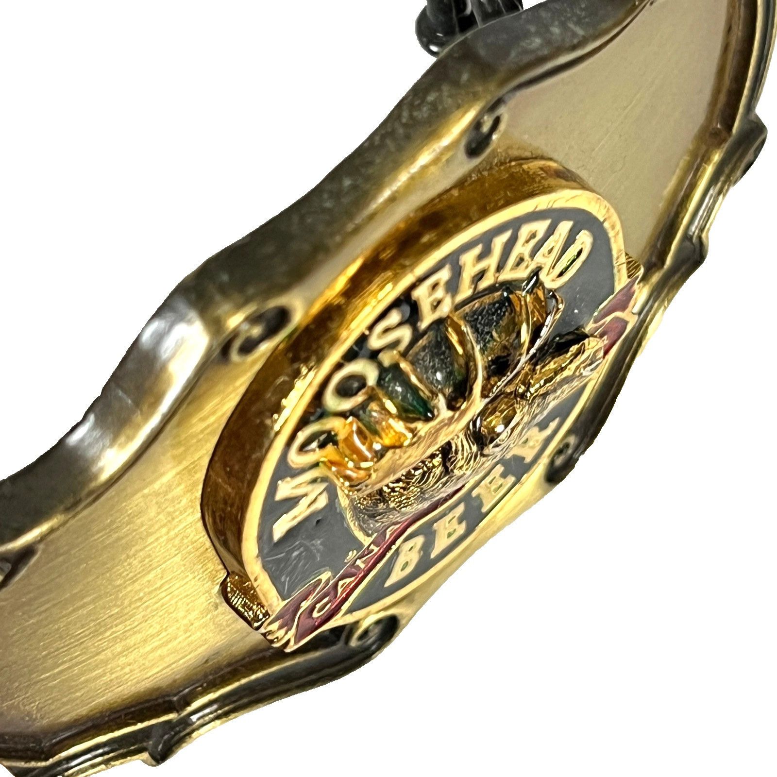Other Moosehead Canadian Lager Vtg Belt Buckle Rain-tree 1978 Bras Size ONE SIZE - 5 Thumbnail