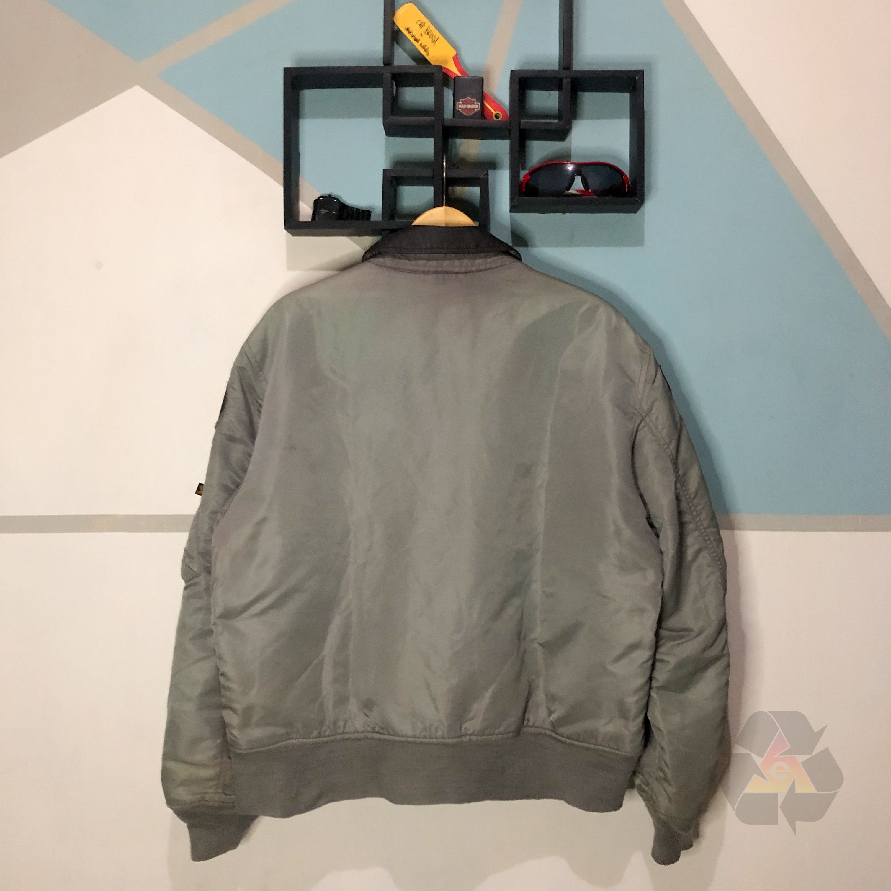Alpha Industries Vintage 90s Alpha Industries Flayer's FLT45F Mil-J-5062 Size US L / EU 52-54 / 3 - 15 Thumbnail