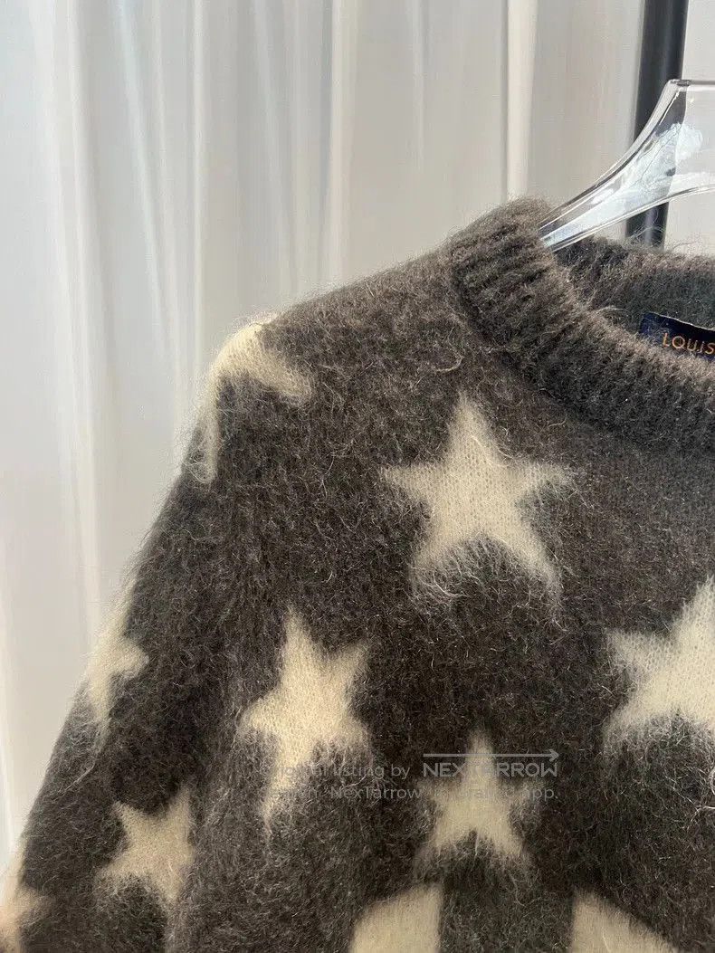 Louis Vuitton Louis Vuitton Star Pattern Mohair Sweater. Size US L / EU 52-54 / 3 - 5 Thumbnail
