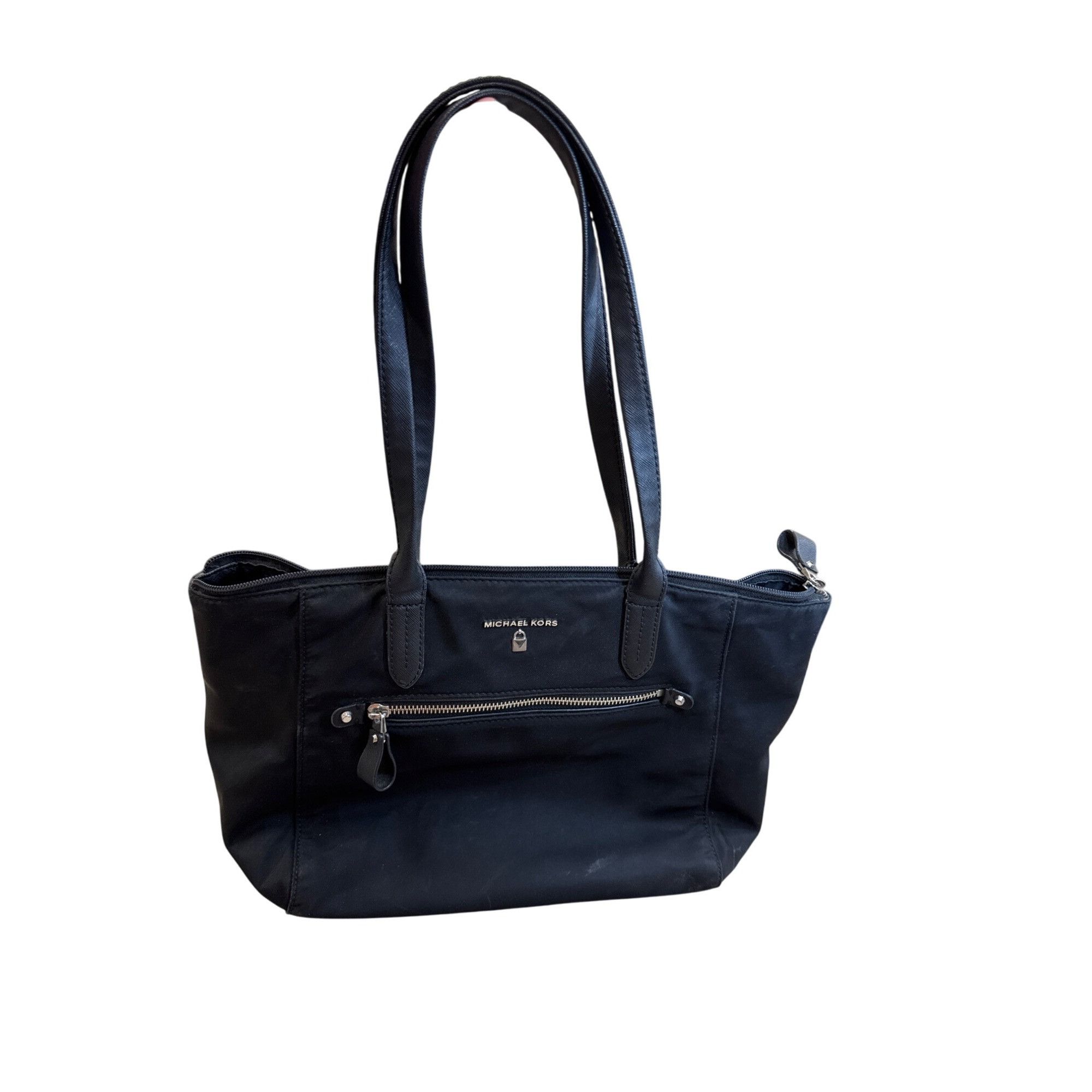 Michael Kors Michael Kors womens black canvas handbag tote SKU 7990 Size ONE SIZE - 1 Thumbnail