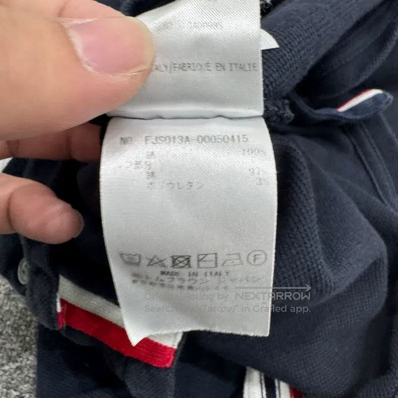 Thom Browne Thom Browne Striped Polo Shirt Size US XXS / EU 40 - 6 Thumbnail