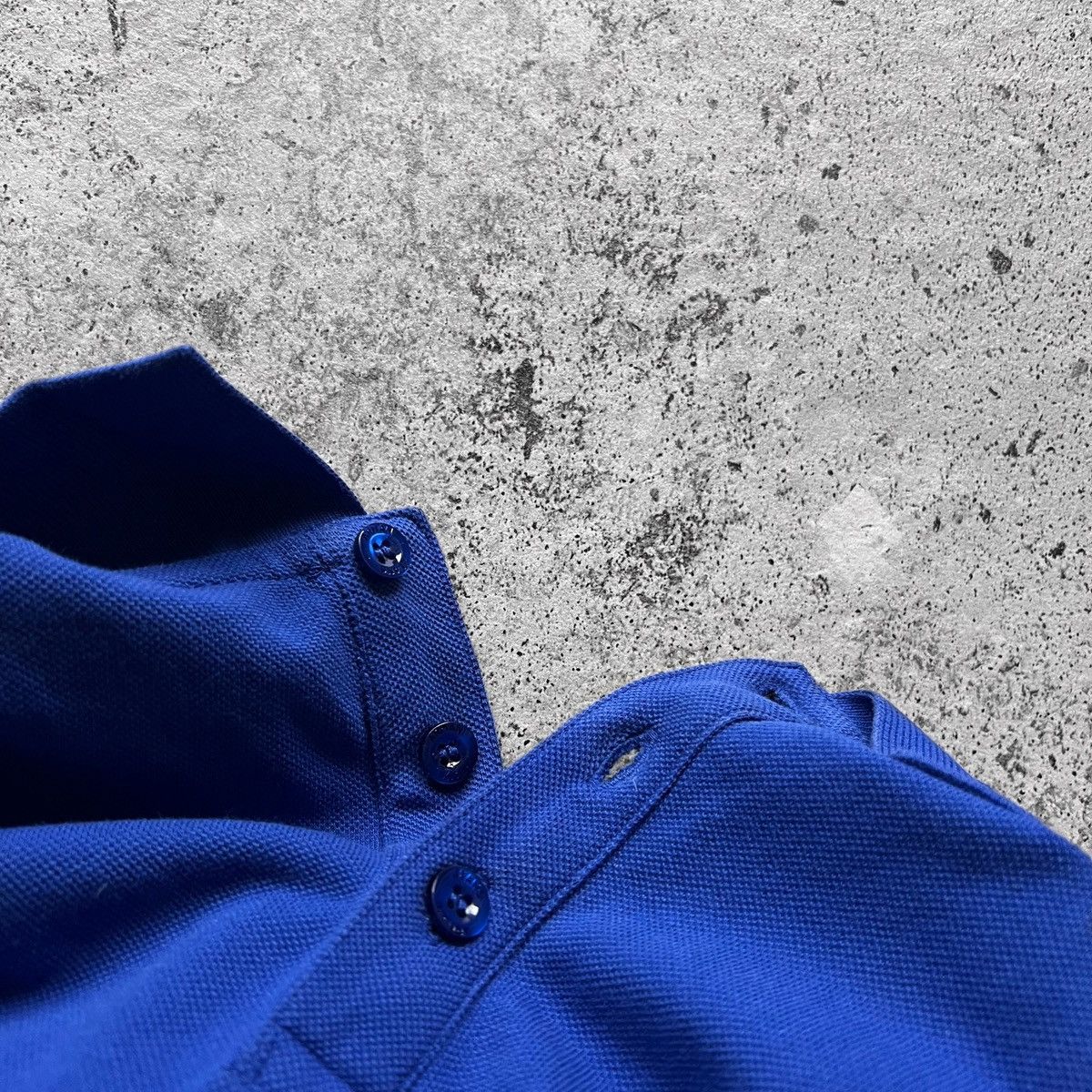 Armani × Emporio Armani Armani Jeans Mens Blue Long Sleeve Polo Shirt Regular Fit Size US M / EU 48-50 / 2 - 6 Thumbnail