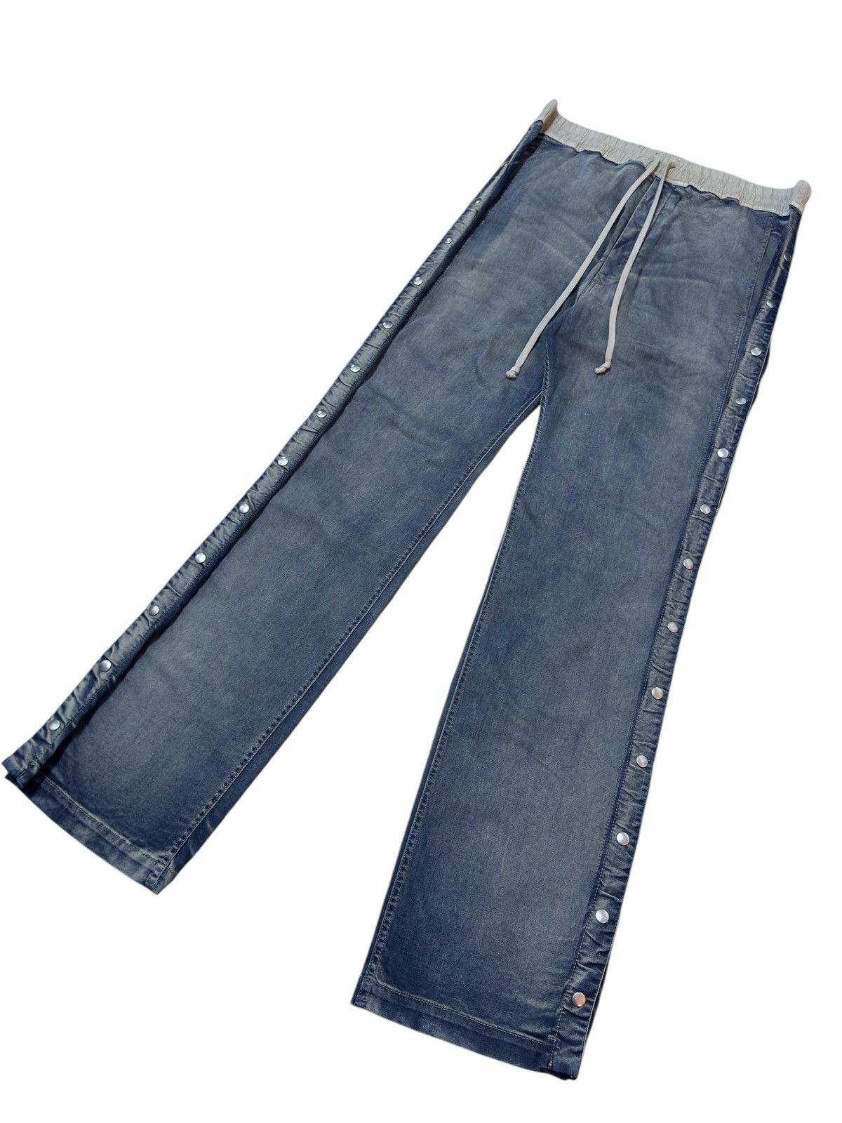 Rick Owens Rick Owens DRKSHDW Denim Hustler Pusher Pants Size US 38 / EU 54 - 2 Thumbnail