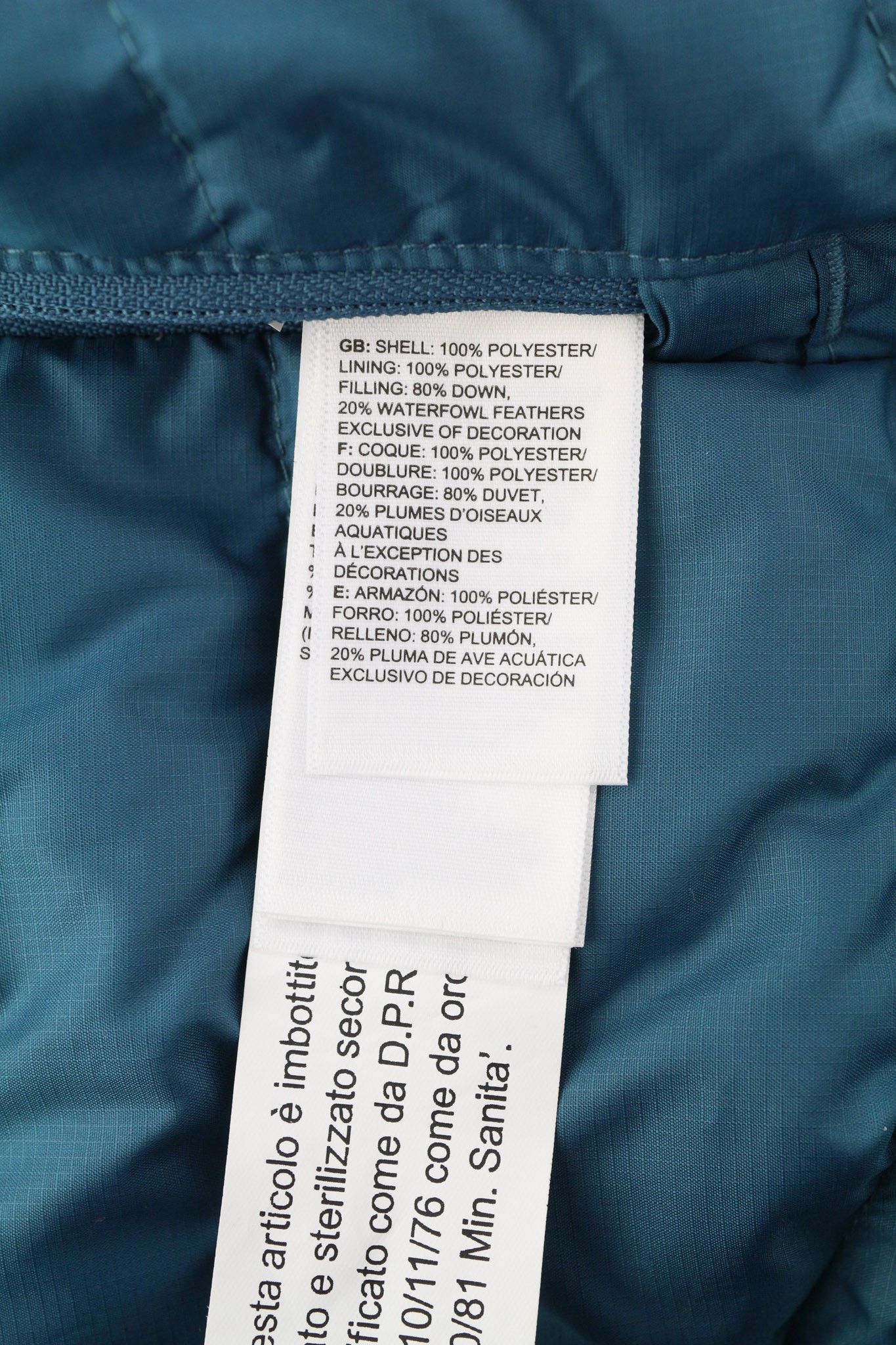 The North Face HOMETOWN M 550 Down Filled Quilted Puffer Jacket 82590 Size US M / EU 48-50 / 2 - 8 Thumbnail