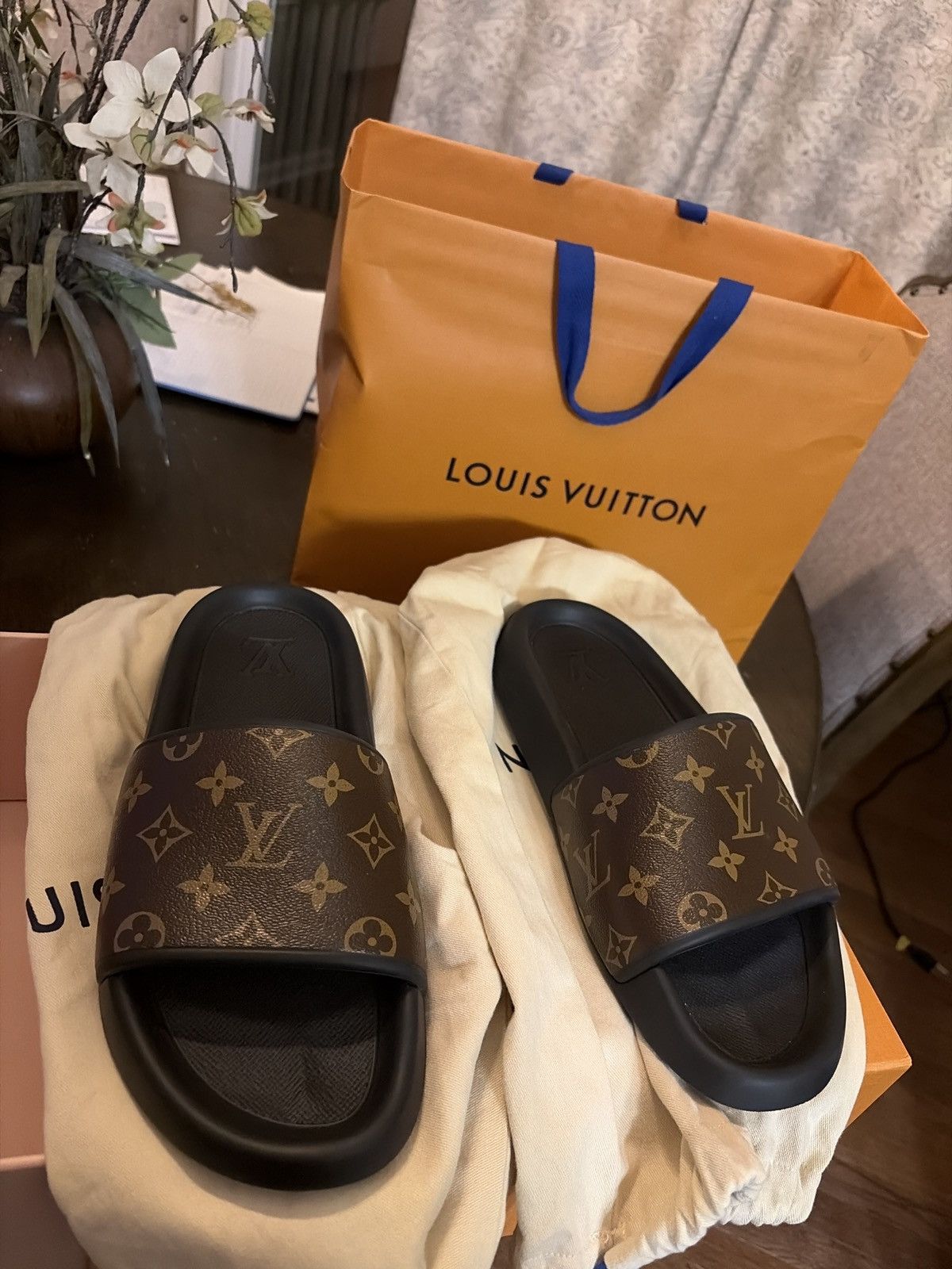 Louis Vuitton Louis vuitton waterfront mule monogram slides Size US 8 / EU 41 - 1 Thumbnail