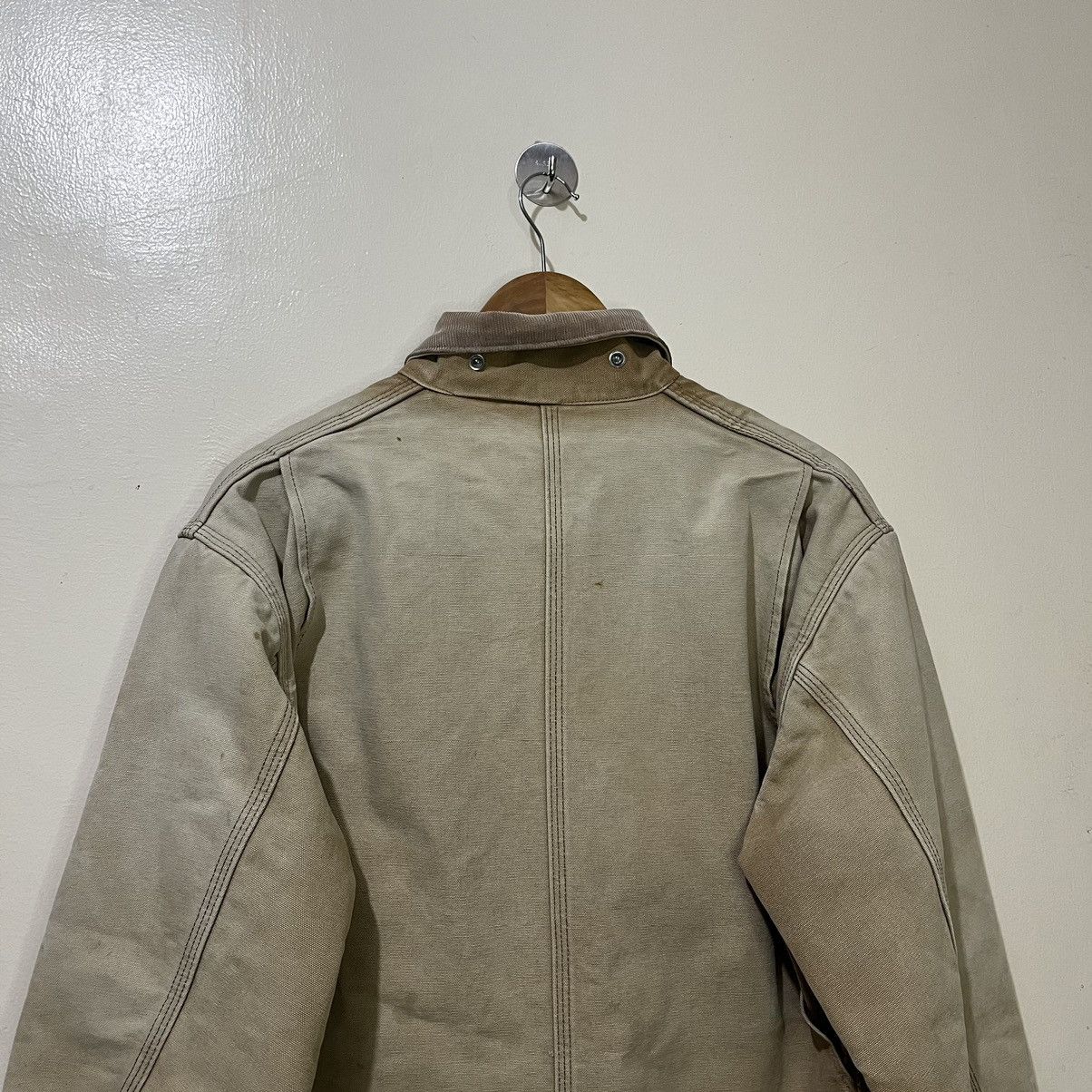 Carhartt Vintage 90's Carhartt C01 BRN Hamilton Chore Jacket Size US XL / EU 56 / 4 - 16 Thumbnail