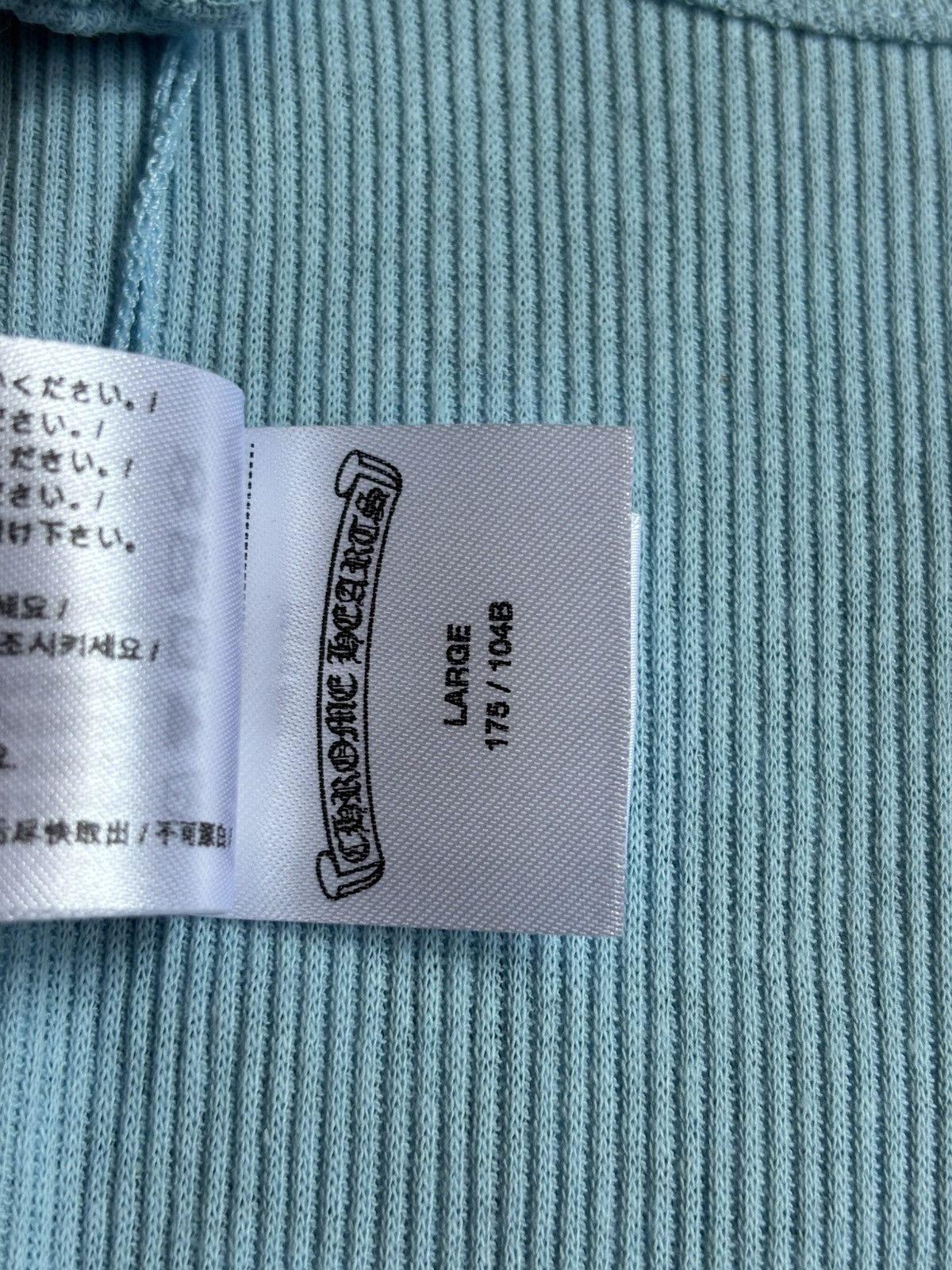 Chrome Hearts Chrome Hearts Blue Horsehoe Tank Top Size US L / EU 52-54 / 3 - 9 Thumbnail