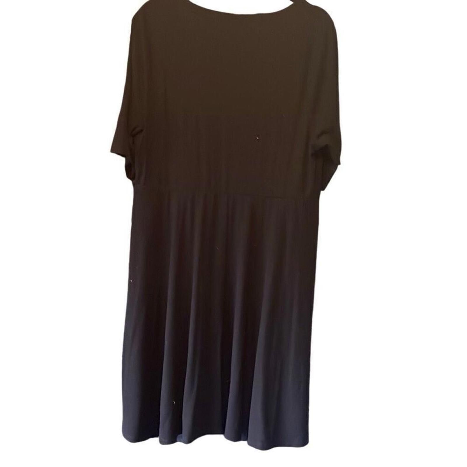 Designer Torrid size 1 black midi dress 1 x Size XL / US 12-14 / IT 48-50 - 5 Thumbnail
