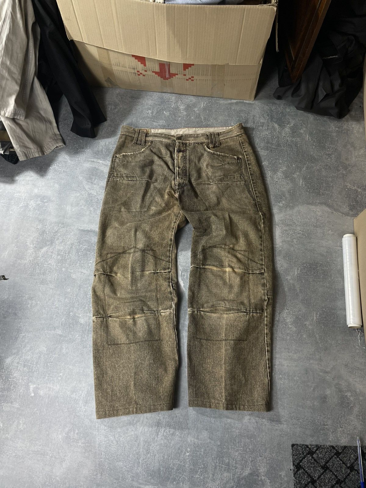 Marithe + Francois Girbaud Marithe Francois Girbaud vintage Y2K buttons pants jeans Size US 33 - 7 Thumbnail