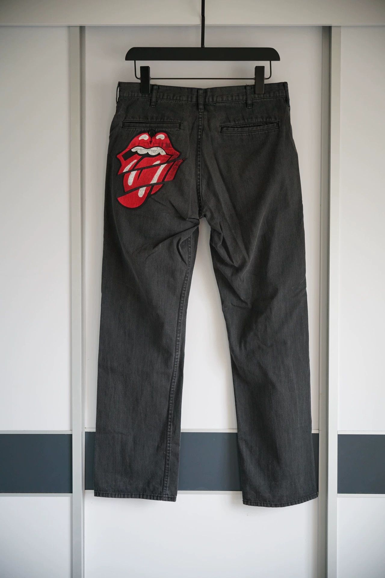 Comme des Garcons Comme des Garcons 06SS Rolling Stones Denim Jeans Size US 26 / EU 42 - 1 Thumbnail
