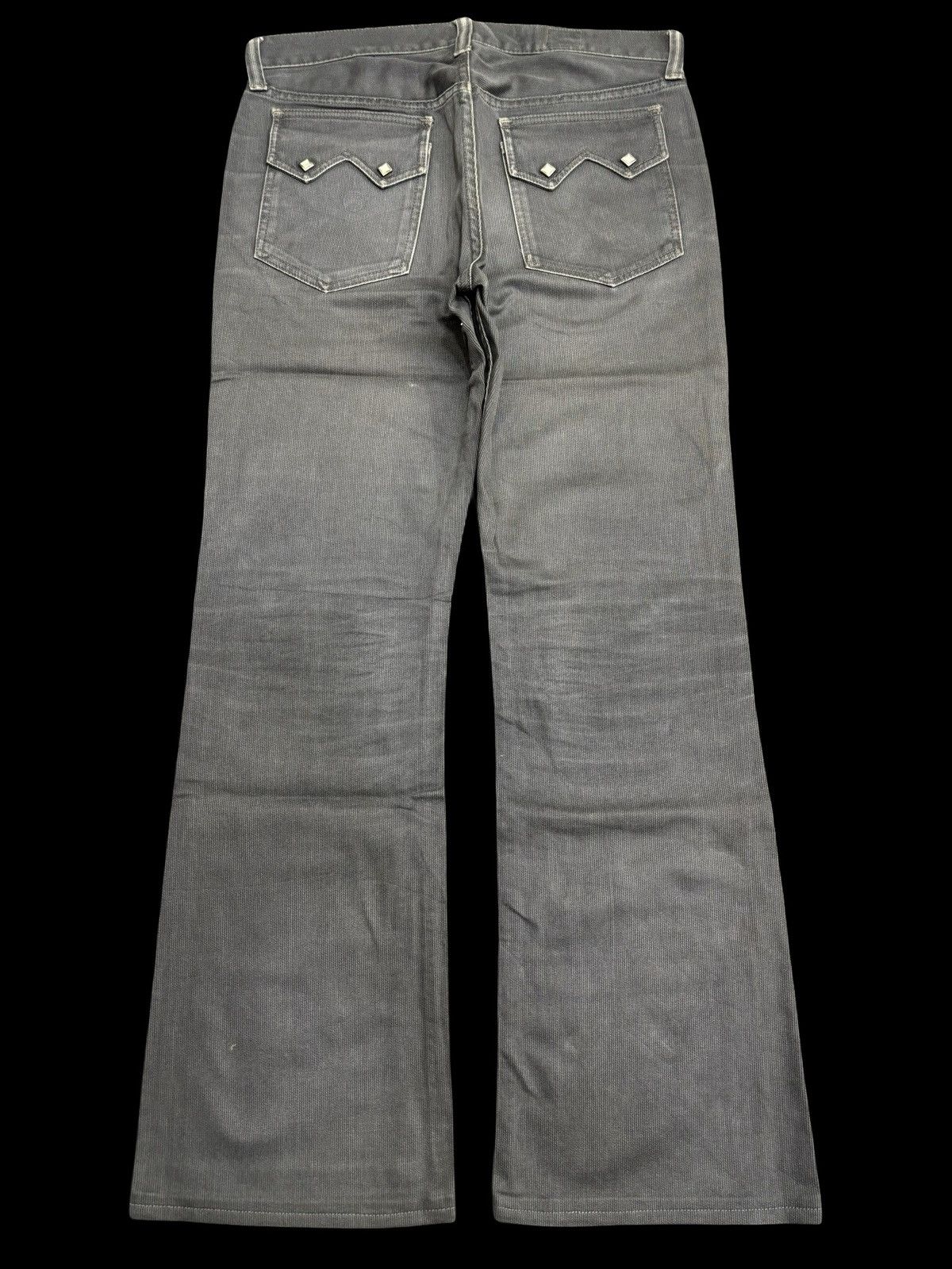 Japanese Brand 💥Flare💥WESTRIDE PSYCLE WEAR Chopper Westerner Denim F571 Size US 31 - 2 Thumbnail