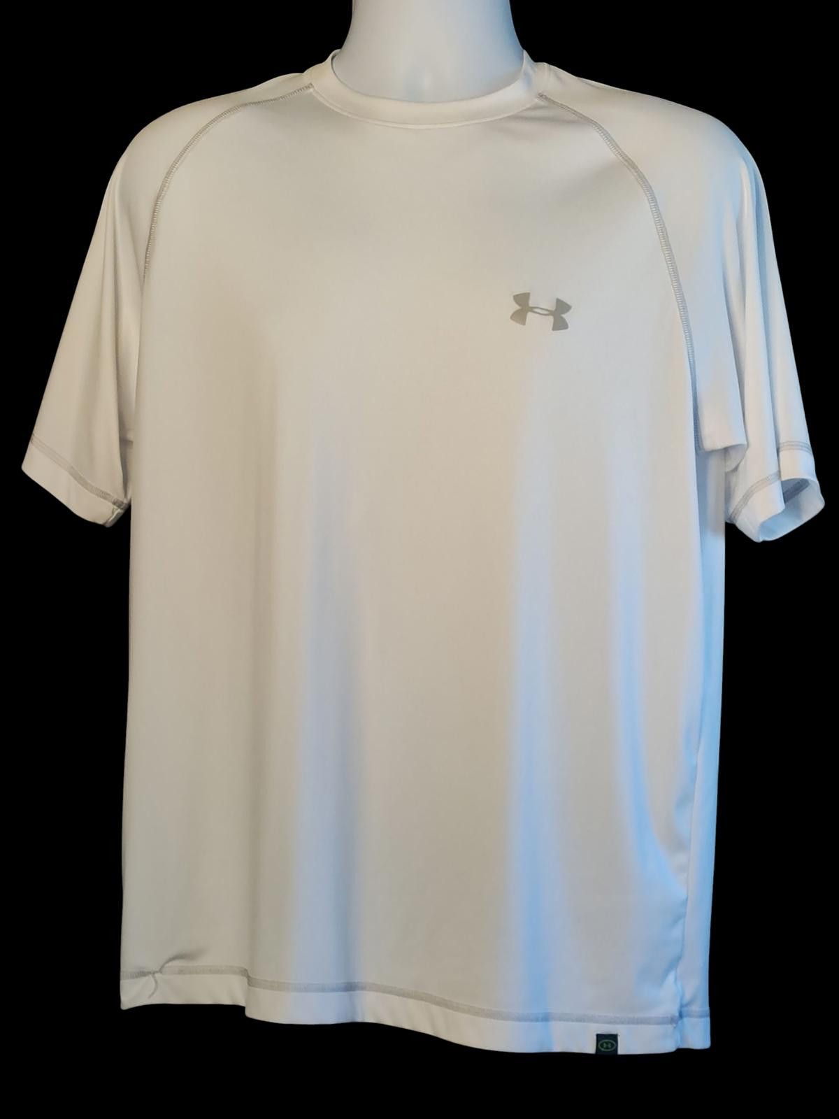 Under Armour Under Armour Men's White Short Sleeve Activewear T-Shirt Size US M / EU 48-50 / 2 - 3 Thumbnail