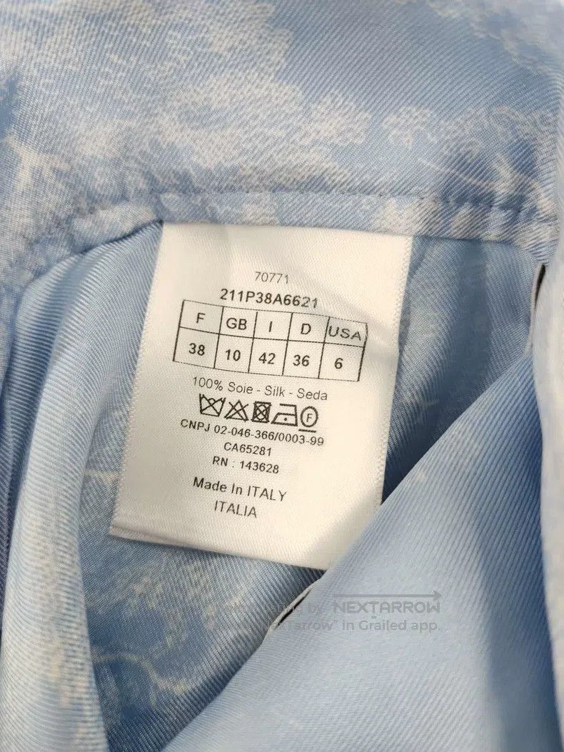 Dior Dior Zoo Ice Silk Trousers Size 25" / US 0 / IT 36 - 4 Thumbnail
