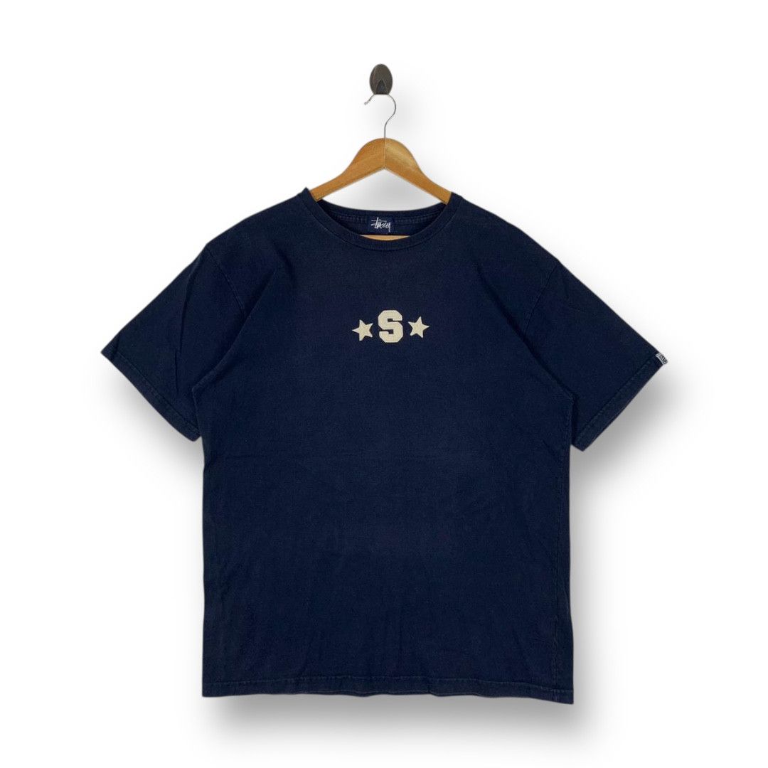 Stussy Vintage 90s STUSSY S logo tee Size US L / EU 52-54 / 3 - 1 Thumbnail