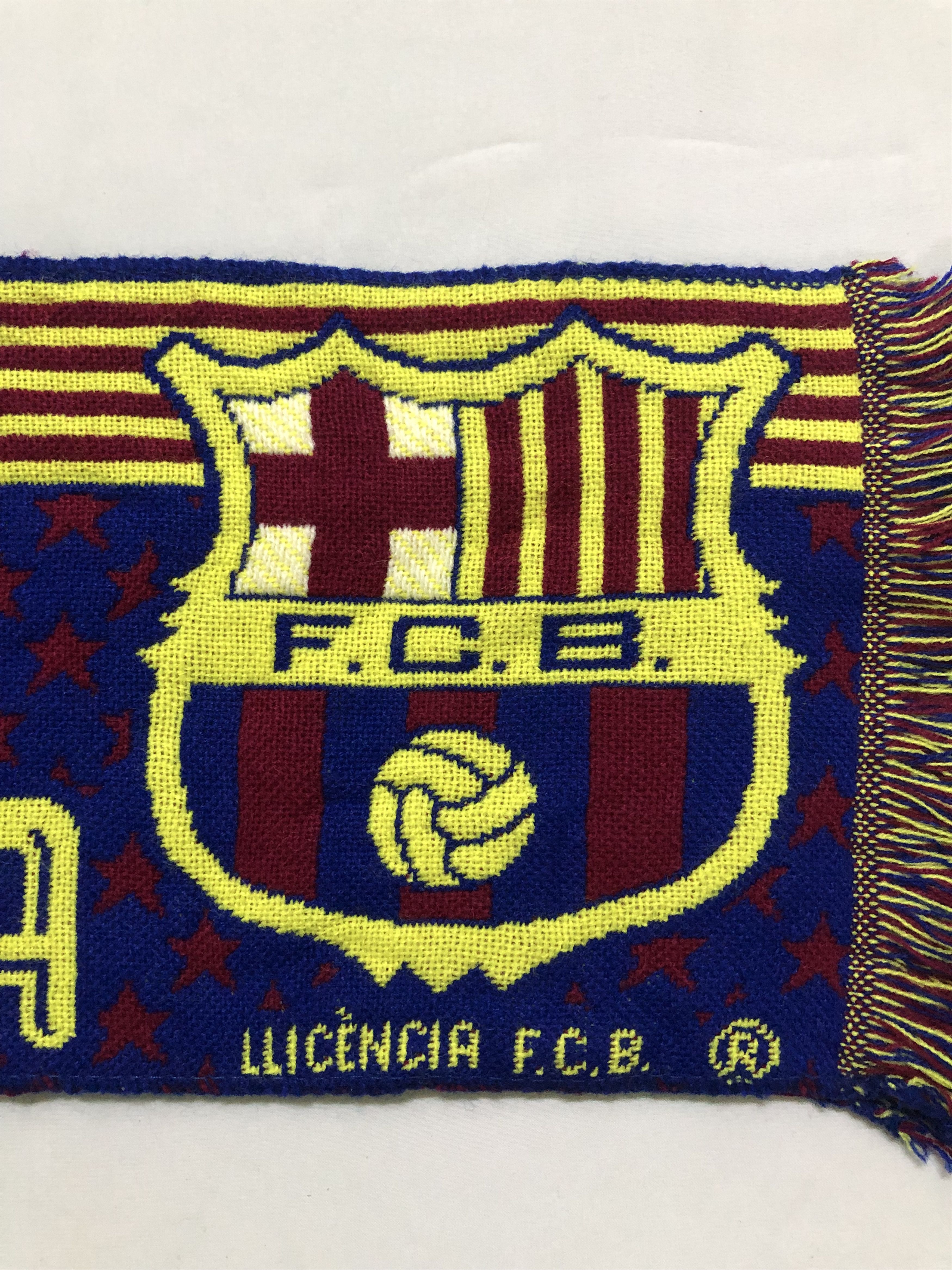 Vintage FC Barcelona Muffler Scarf -SC0083