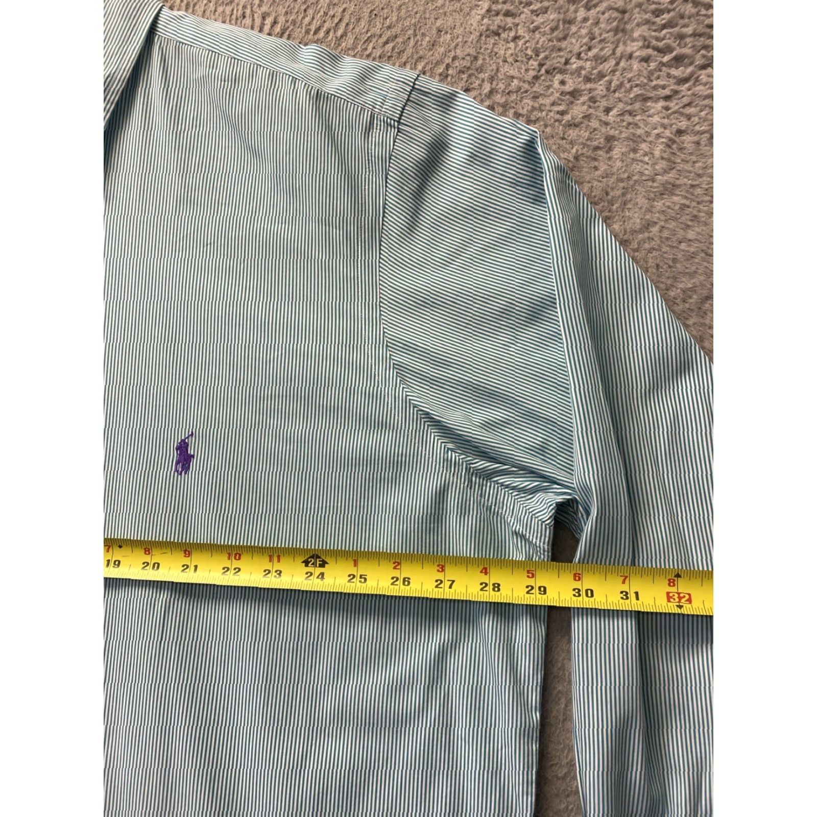Ralph Lauren RALPH LAUREN Button Down Shirt Mens XXLT 2XLT Classic Green Long Sleeve Size US XXL / EU 58 / 5 - 7 Thumbnail