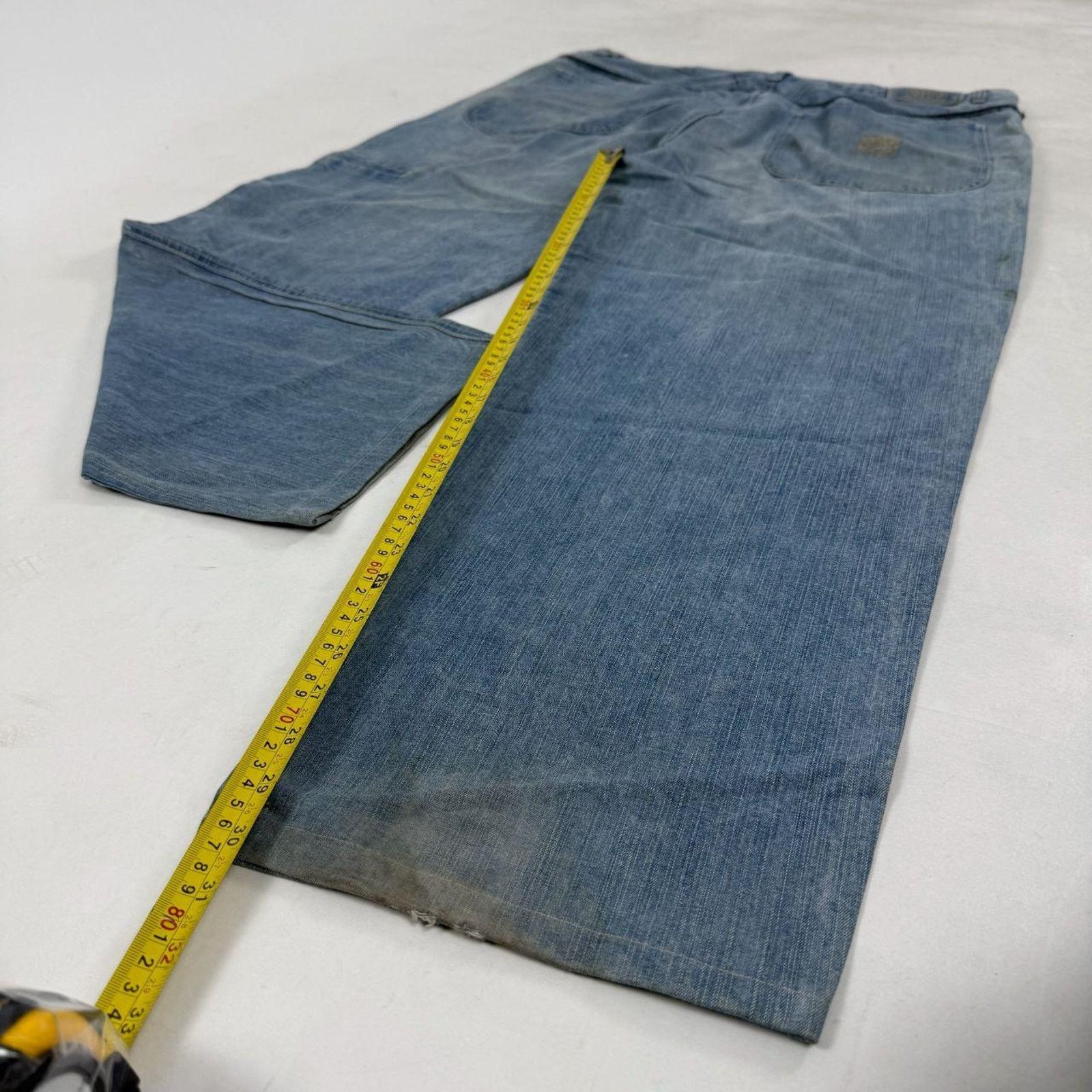 Japanese Brand × Marithe + Francois Girbaud × Vintage Vintage y2k marithe francois gribaud embroidered baggy jeans Size US 42 / EU 58 - 3 Thumbnail