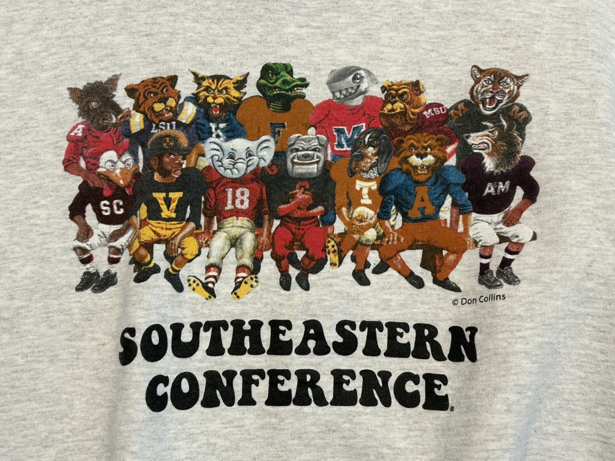 Hanes Hanes SEC Southeastern Conference Crewneck Sweatshirt Size US M / EU 48-50 / 2 - 1 Thumbnail