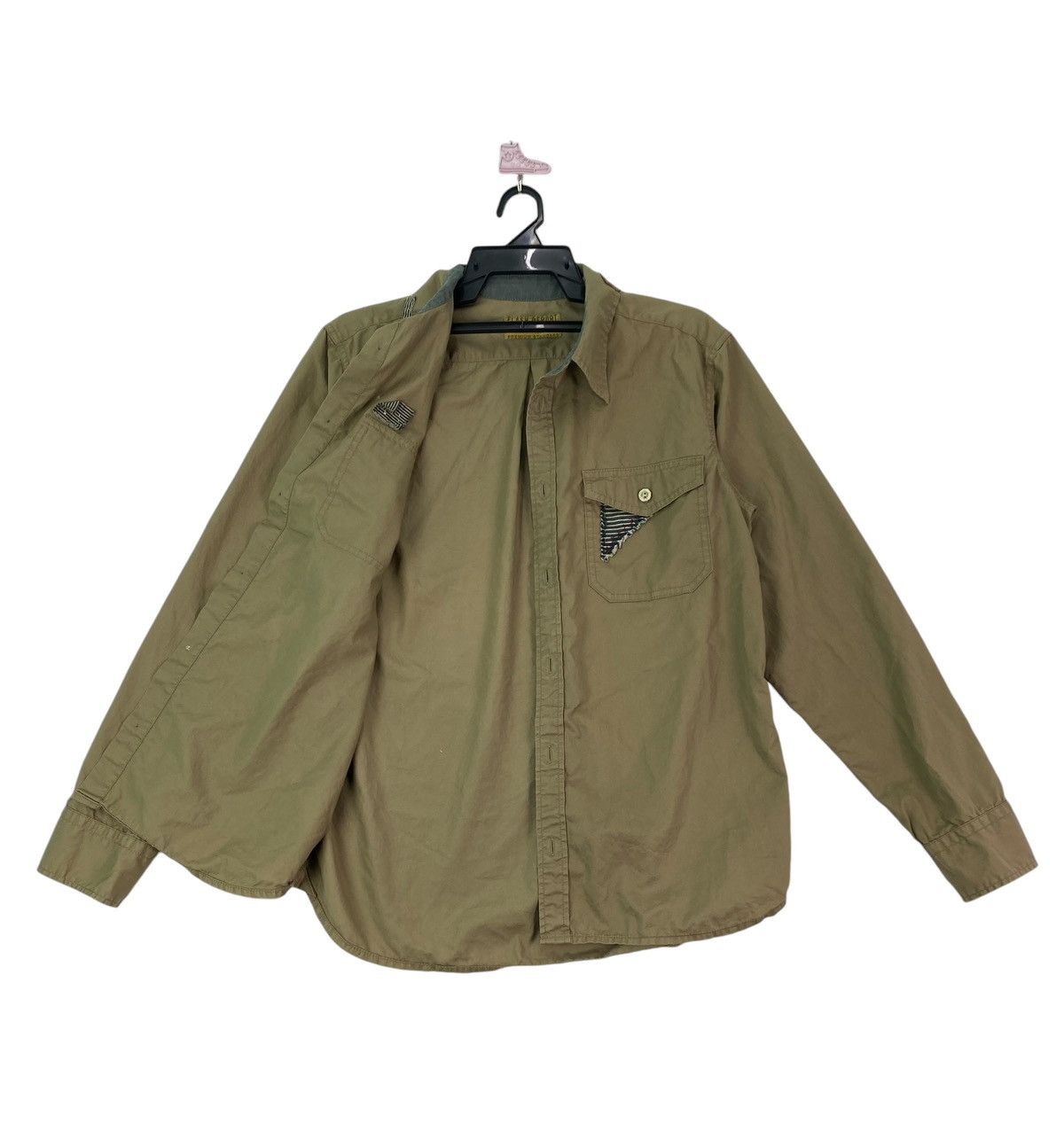 Japanese Brand × Vintage Flash Report button up grunge boho style shirts Size US L / EU 52-54 / 3 - 3 Thumbnail