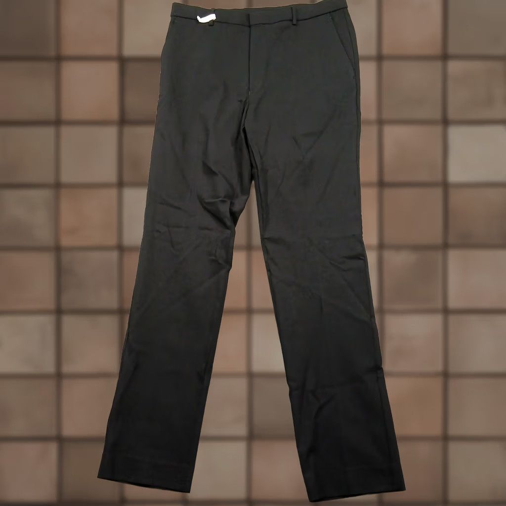 Tommy Hilfiger Tommy Hilfiger Mens Black Dress Pants 34x34 THFlex Stretch Slim Fit EUC Pants 34 Black Solid Men Clothing Mens Clothing Size US 34 / EU 50 - 1 Thumbnail