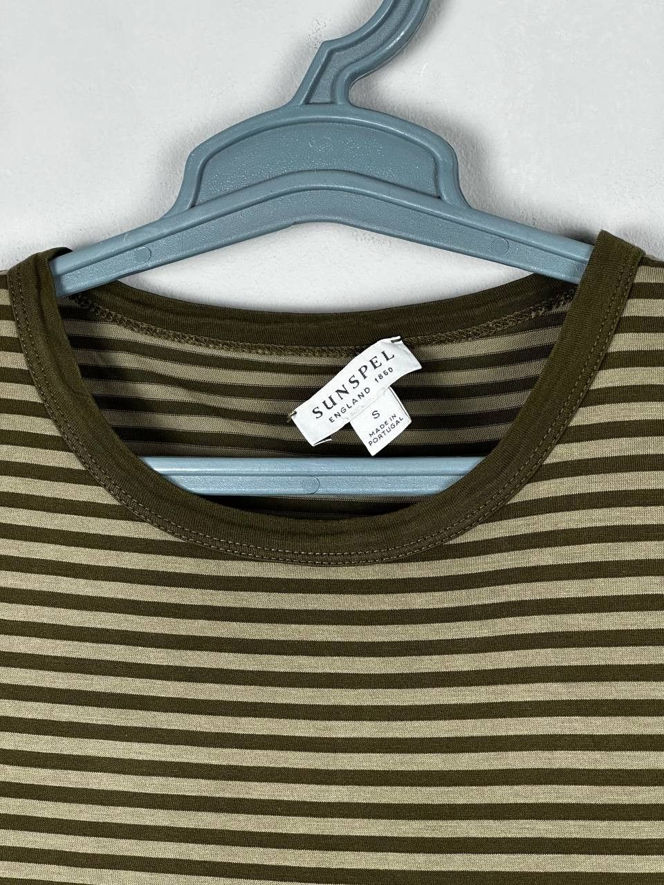 Sunspel Sunspel Striped Cotton Casual T-Shirt Size US S / EU 44-46 / 1 - 4 Thumbnail
