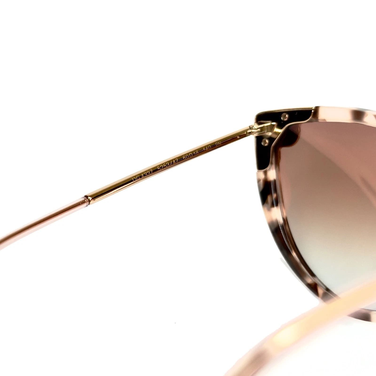 Dolce & Gabbana DOLCE & GABBANA DG4337 LUCIA DG 4337 Pink Fashion Sunglasses Size ONE SIZE - 4 Thumbnail