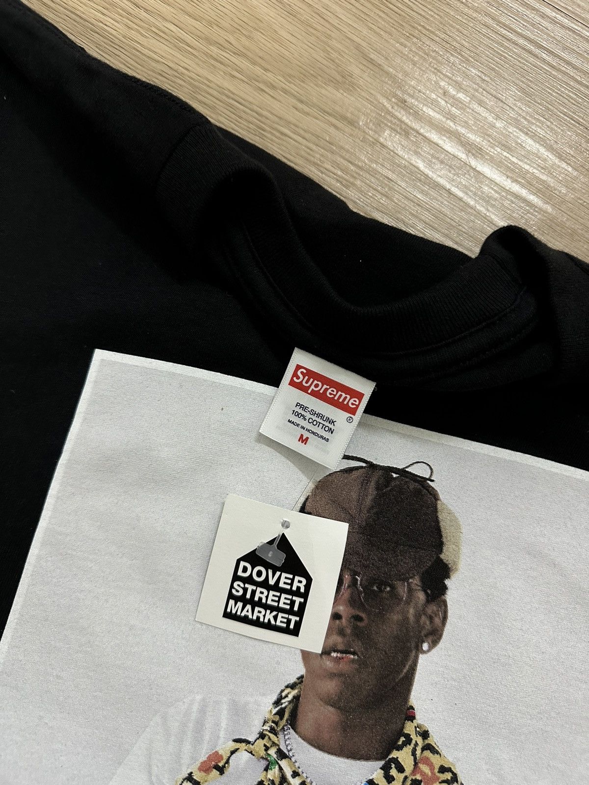 Supreme × Tyler The Creator Supreme Tyler The Creator Photo Tee Size M Black Size US M / EU 48-50 / 2 - 4 Thumbnail