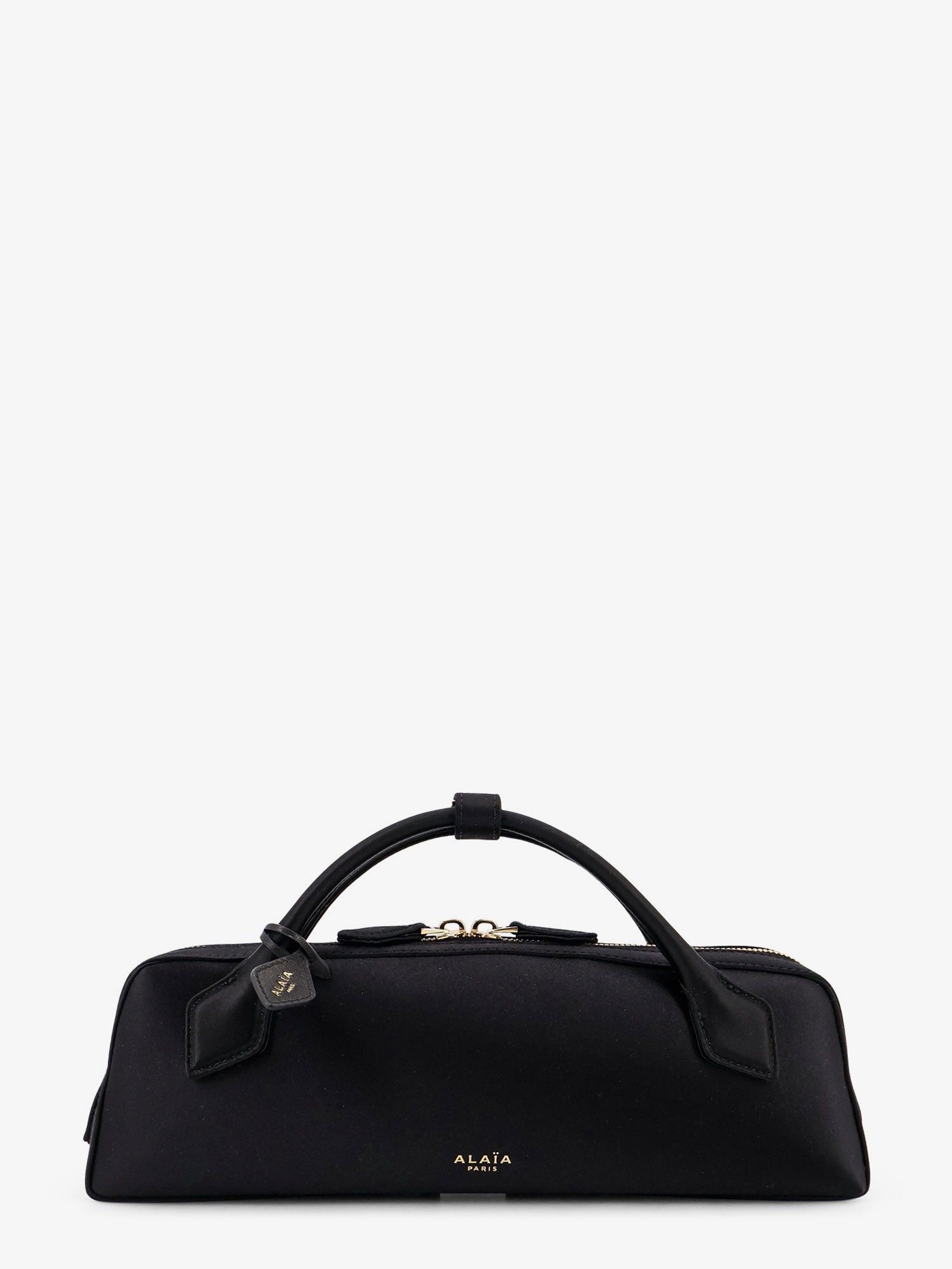 Alaia Le Teckel Satin Handbag With Logo On The Front Size ONE SIZE - 1 Thumbnail