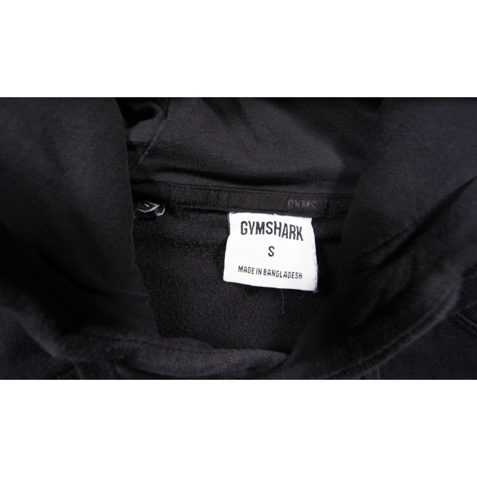 Gymshark GymShark Sweatshirt Mens Small Black Hoodie Pullover Gym Sweater Gym Shark Adult Size US S / EU 44-46 / 1 - 6 Thumbnail