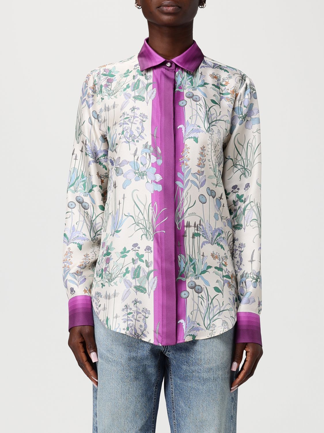 Gucci Gucci Shirt Woman Ivory Size M / US 6-8 / IT 42-44 - 1 Thumbnail