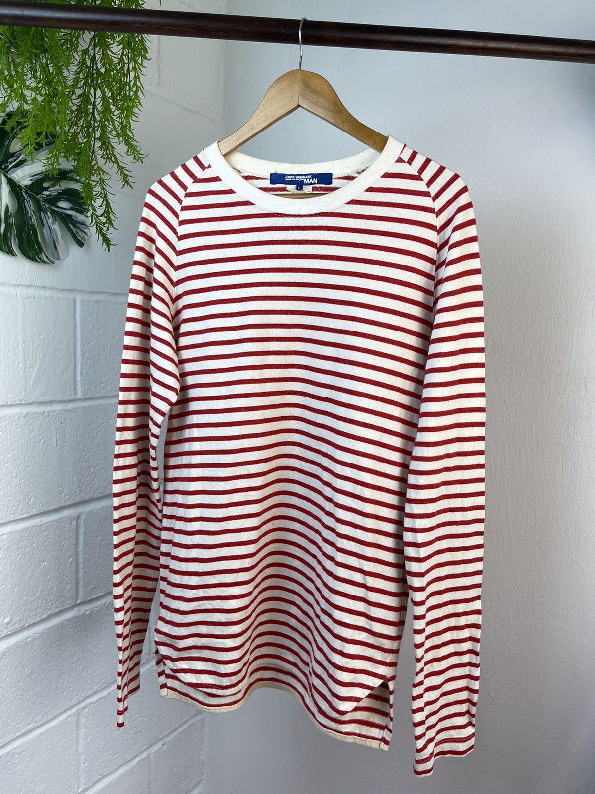 AD2013 Junya Watanabe Man Stripe Long Sleeve