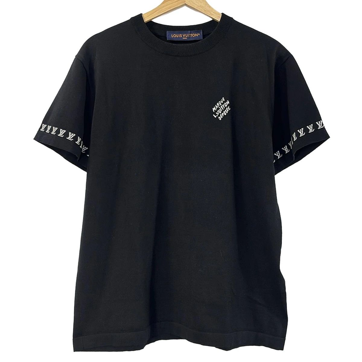 【LOUIS VUITTON】MONOGRAM EMBELLISHED GRADIENT TEE Louis Vuitton LVSE Monogram Gradient T-Shirt Dark Ocean