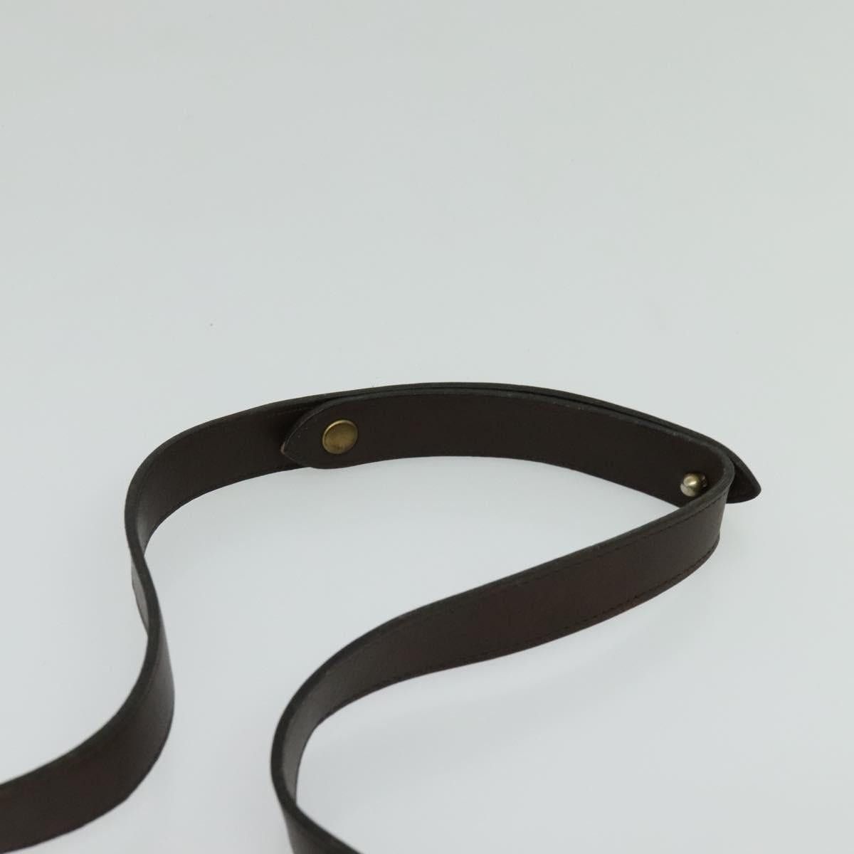 Dior DIOR Trotter Canvas Shoulder Bag Brown Gold Size ONE SIZE - 8 Thumbnail