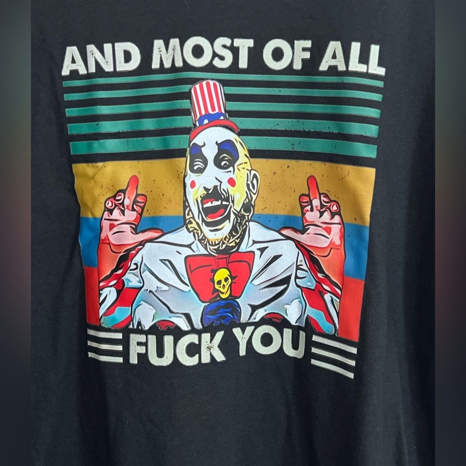 G2000 Captain Spaulding Most Of All F*ck You Shirt NWOT XL Size US XL / EU 56 / 4 - 2 Thumbnail