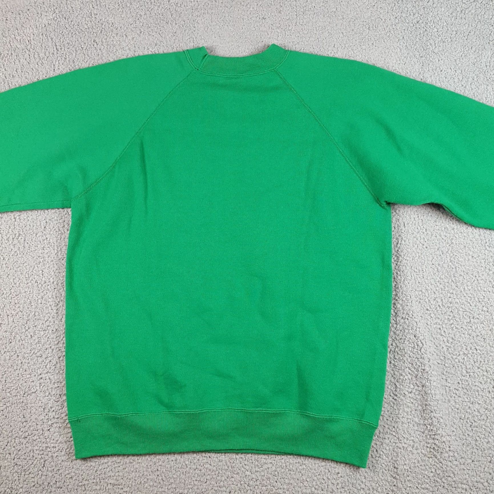 Hanes Vintage 80s Christmas Tree Clock Sz L Pullover Crewneck Sweatshirt Ugly Sweater Hanes Mens Regular Green Cotton Polyester Cotton Blend Size US L / EU 52-54 / 3 - 6 Thumbnail