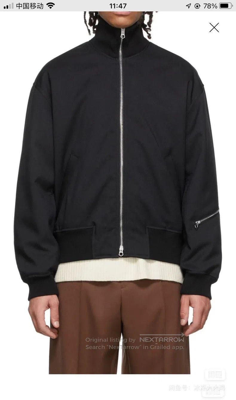 Jil Sander Jil Sander Black Double Zip Jacket Size US XL / EU 56 / 4 - 2 Thumbnail