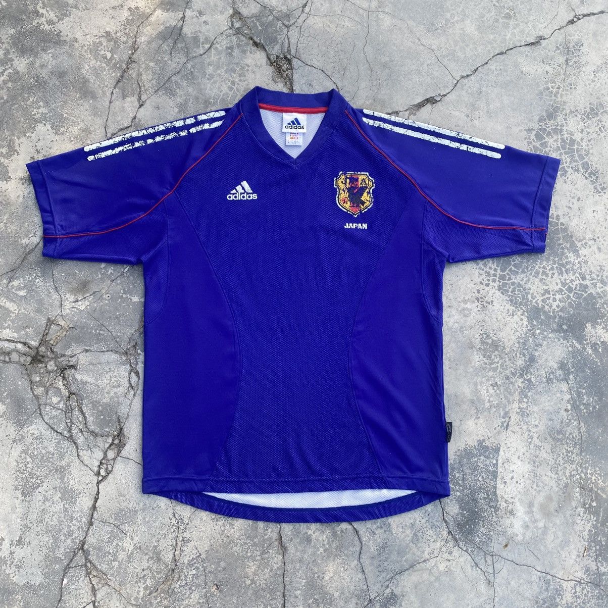 Adidas Rare 2001 Japan Blue Adidas Jersey Size US M / EU 48-50 / 2 - 1 Thumbnail