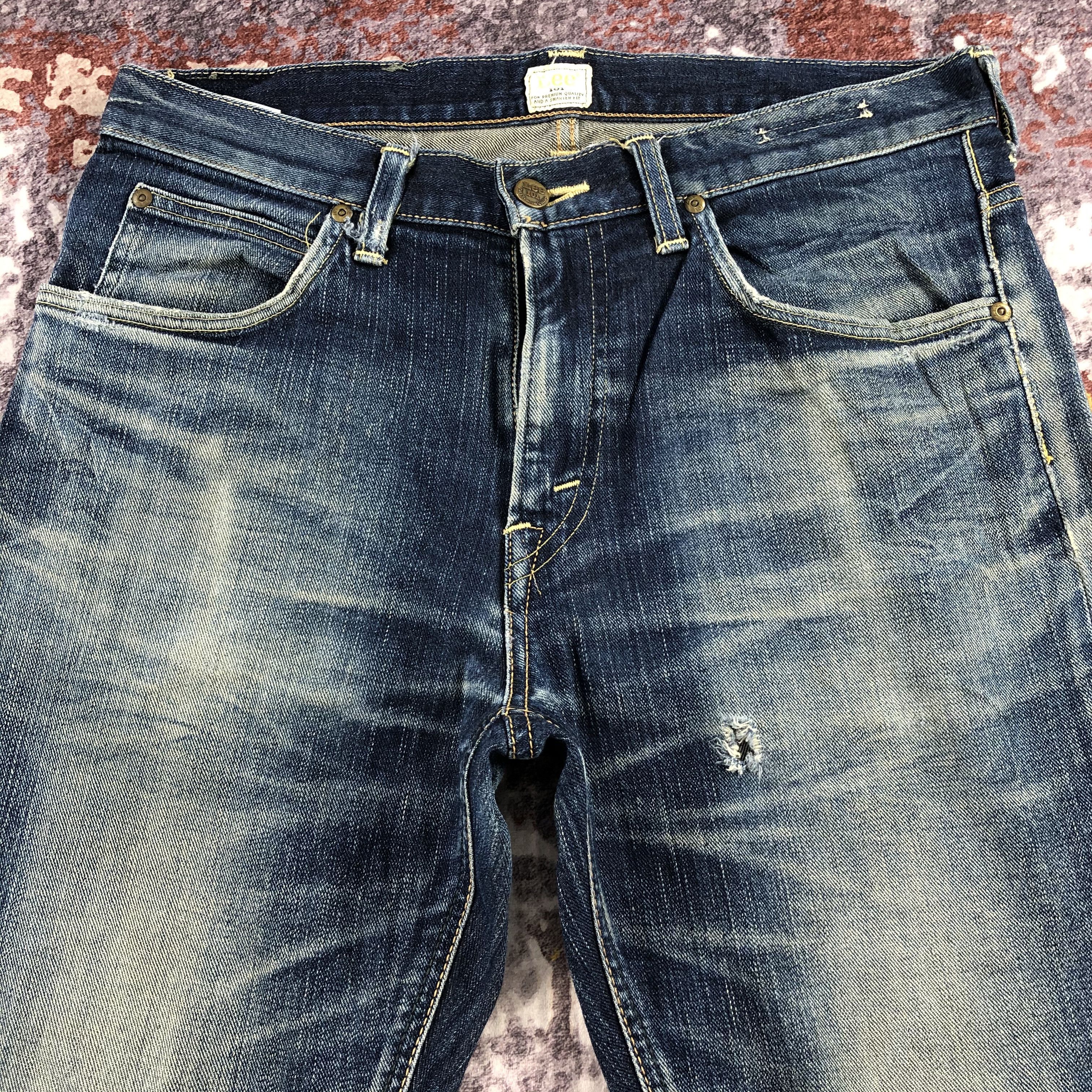 Lee × Vintage Vintage Blue Wash Lee Jeans-JM2291 Size US 34 / EU 50 - 3 Thumbnail