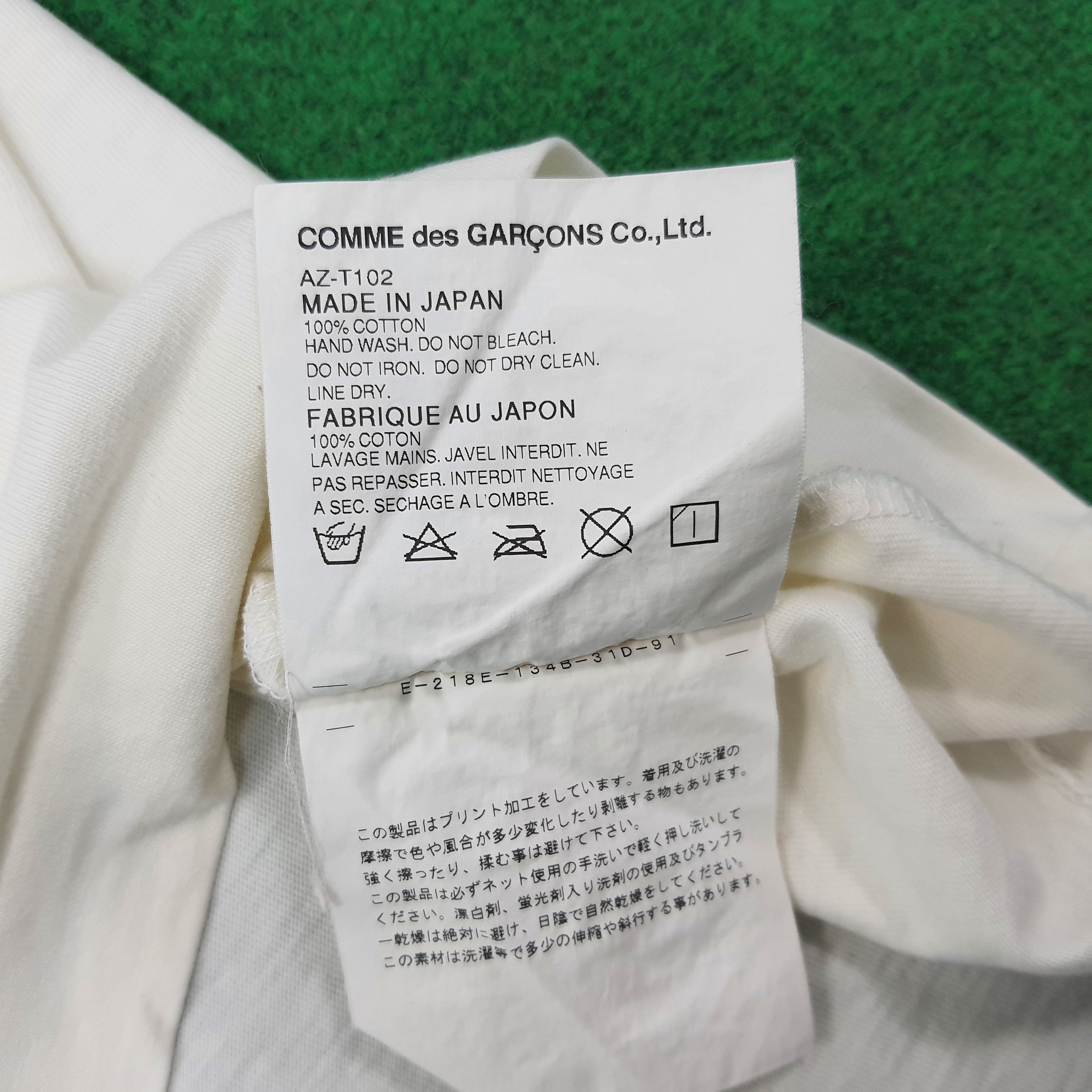 Comme des Garcons PLAY Vintage Comme Des Garcons PLAY Heart Logo Tshirt C267N31 Size M / US 6-8 / IT 42-44 - 8 Thumbnail