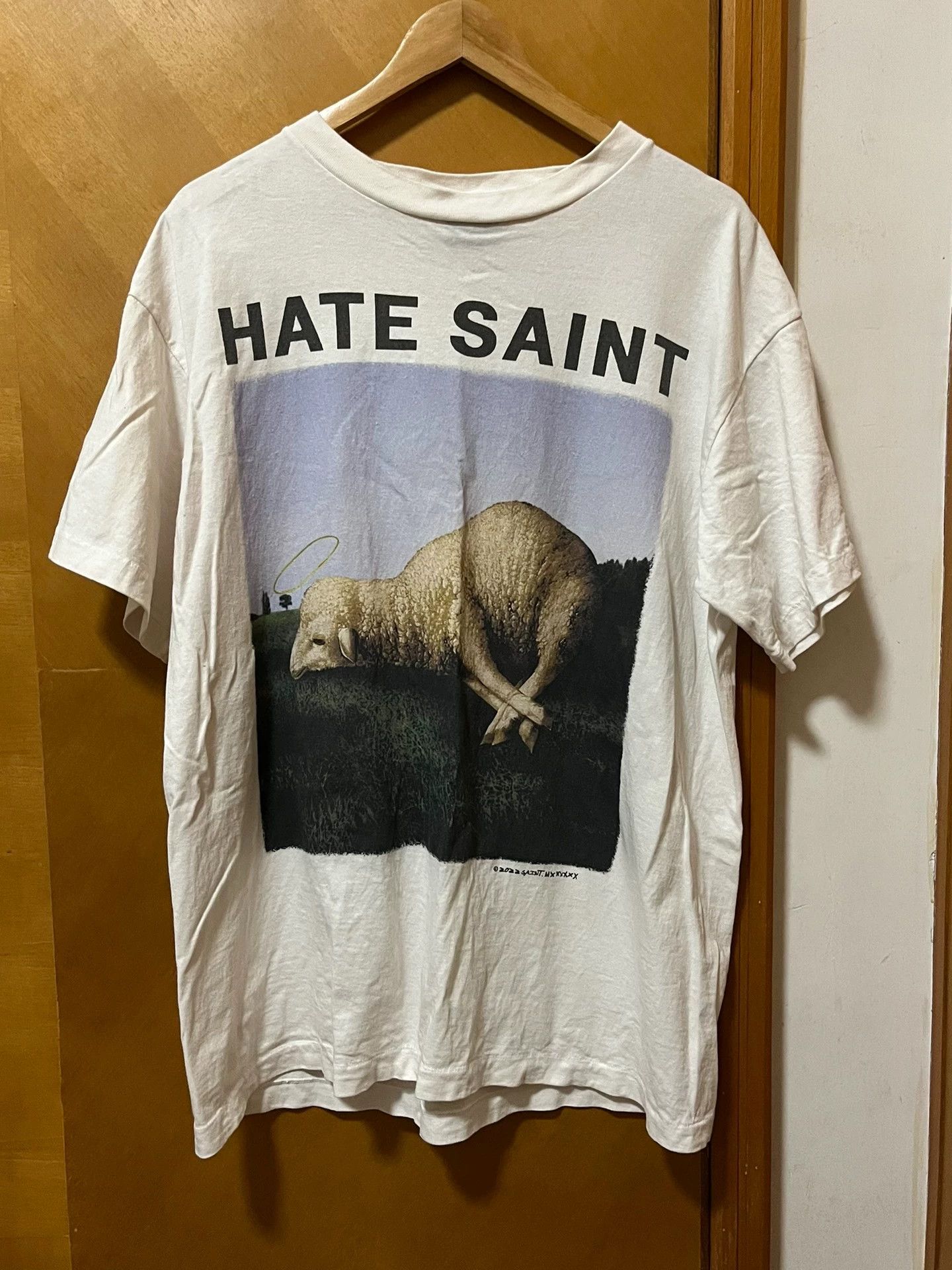Saint Michael Saint Michael Lamb short sleeve Size US L / EU 52-54 / 3 - 1 Thumbnail