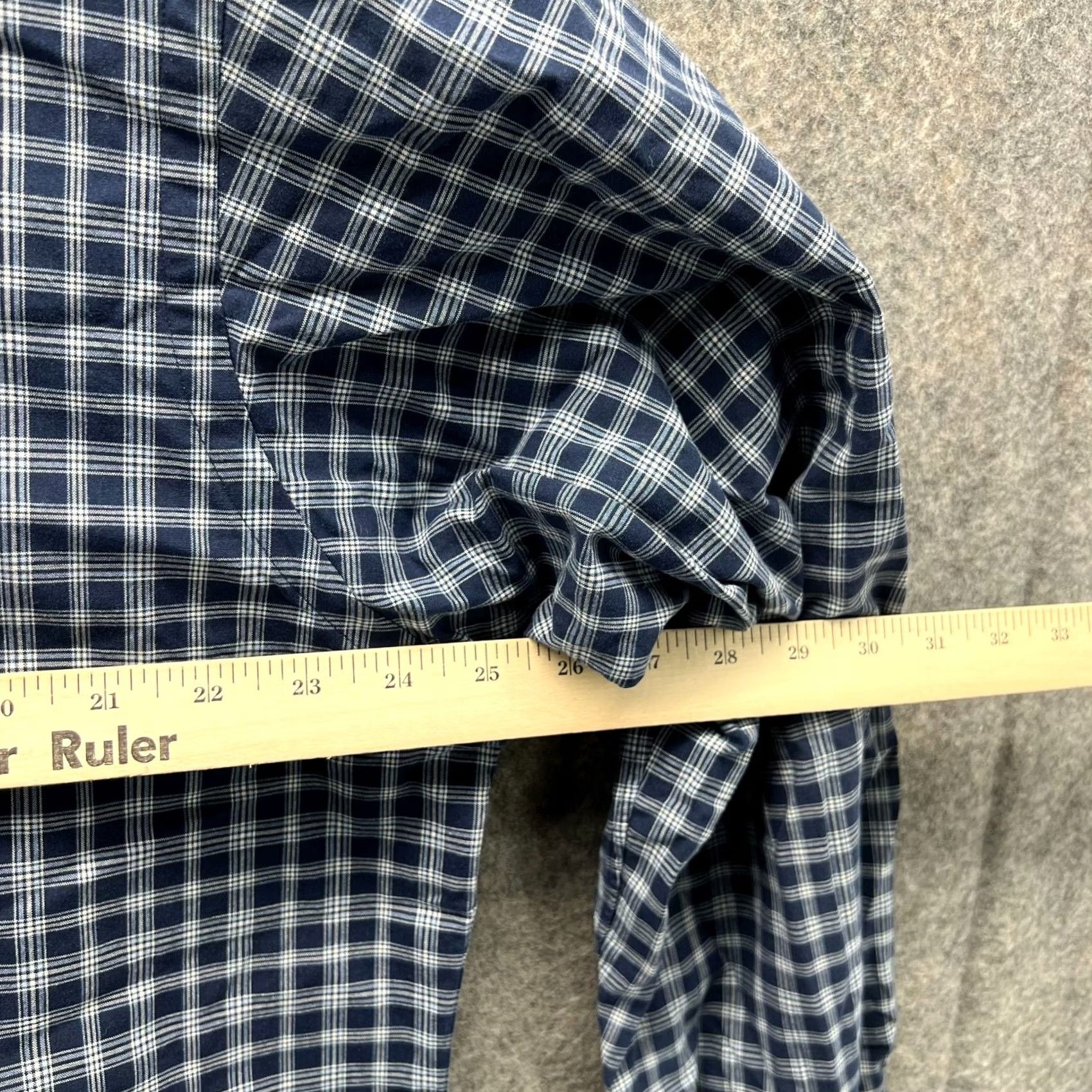 Ralph Lauren Vintage Ralph Lauren Shirt Mens Large Blue Button Down Lowell Sport Preppy Plaid Size US L / EU 52-54 / 3 - 4 Thumbnail