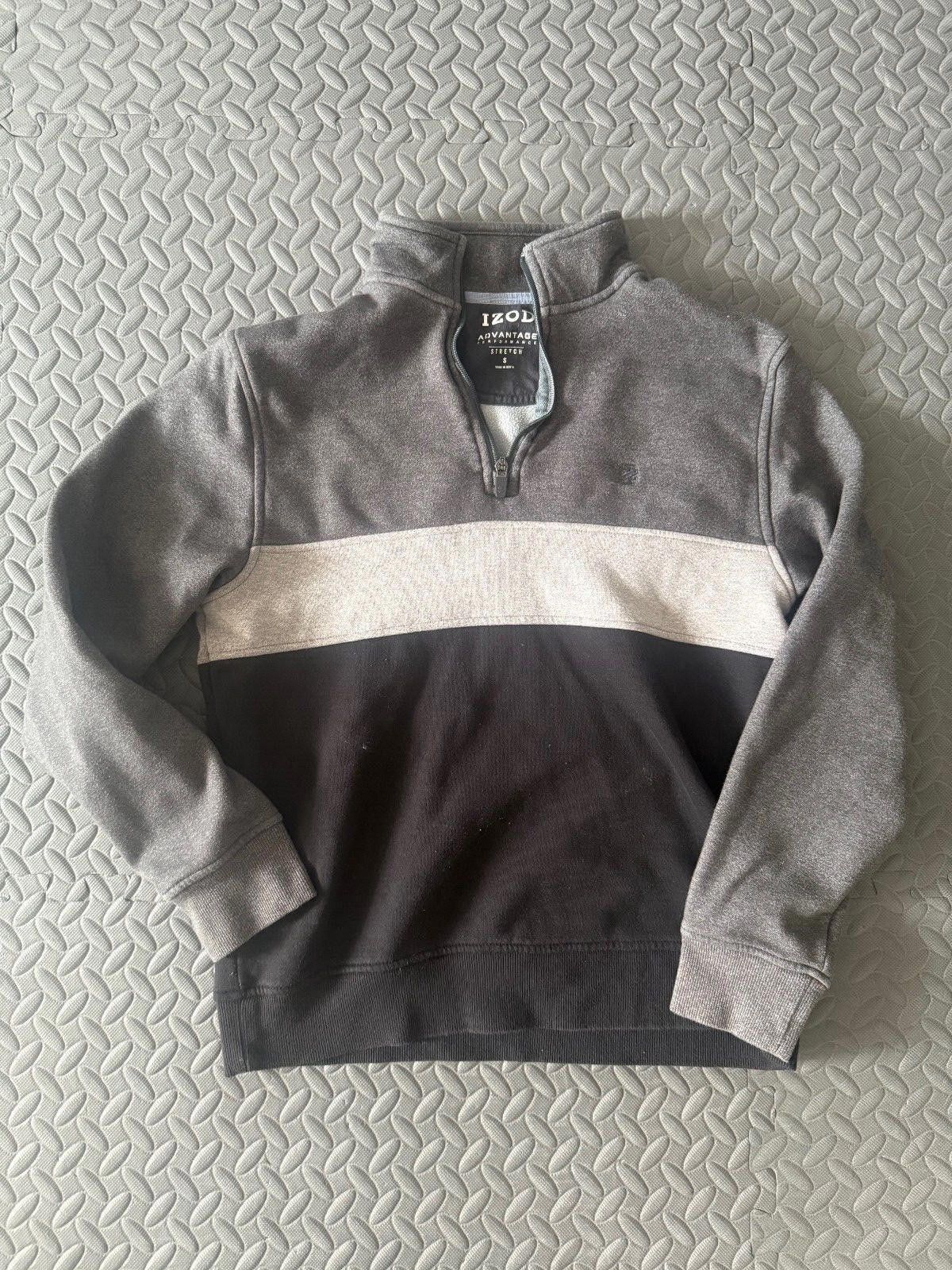 Izod IZOD Long Sleeve quarter zip Menswear sweatshirt, Size: S Size US S / EU 44-46 / 1 - 1 Thumbnail