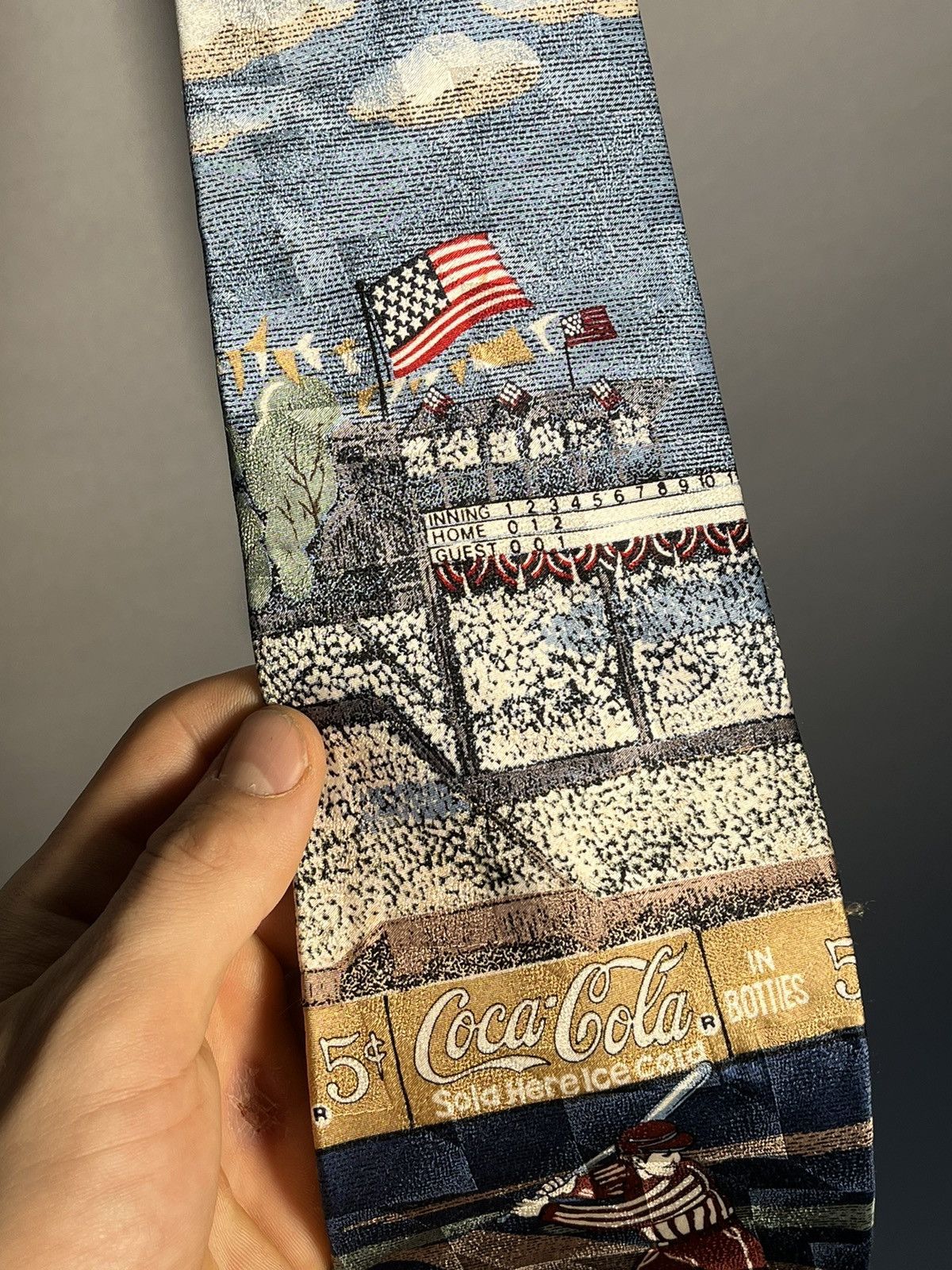 Coca Cola × Vintage Vintage Coca Cola Baseball Tie Size ONE SIZE - 4 Thumbnail