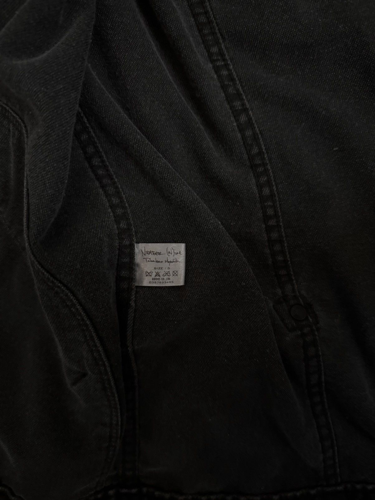 Number (N)ine AW03 “Touch Me I’m Sick” Velvet Trucker Pain - Takahiro Size US L / EU 52-54 / 3 - 4 Thumbnail