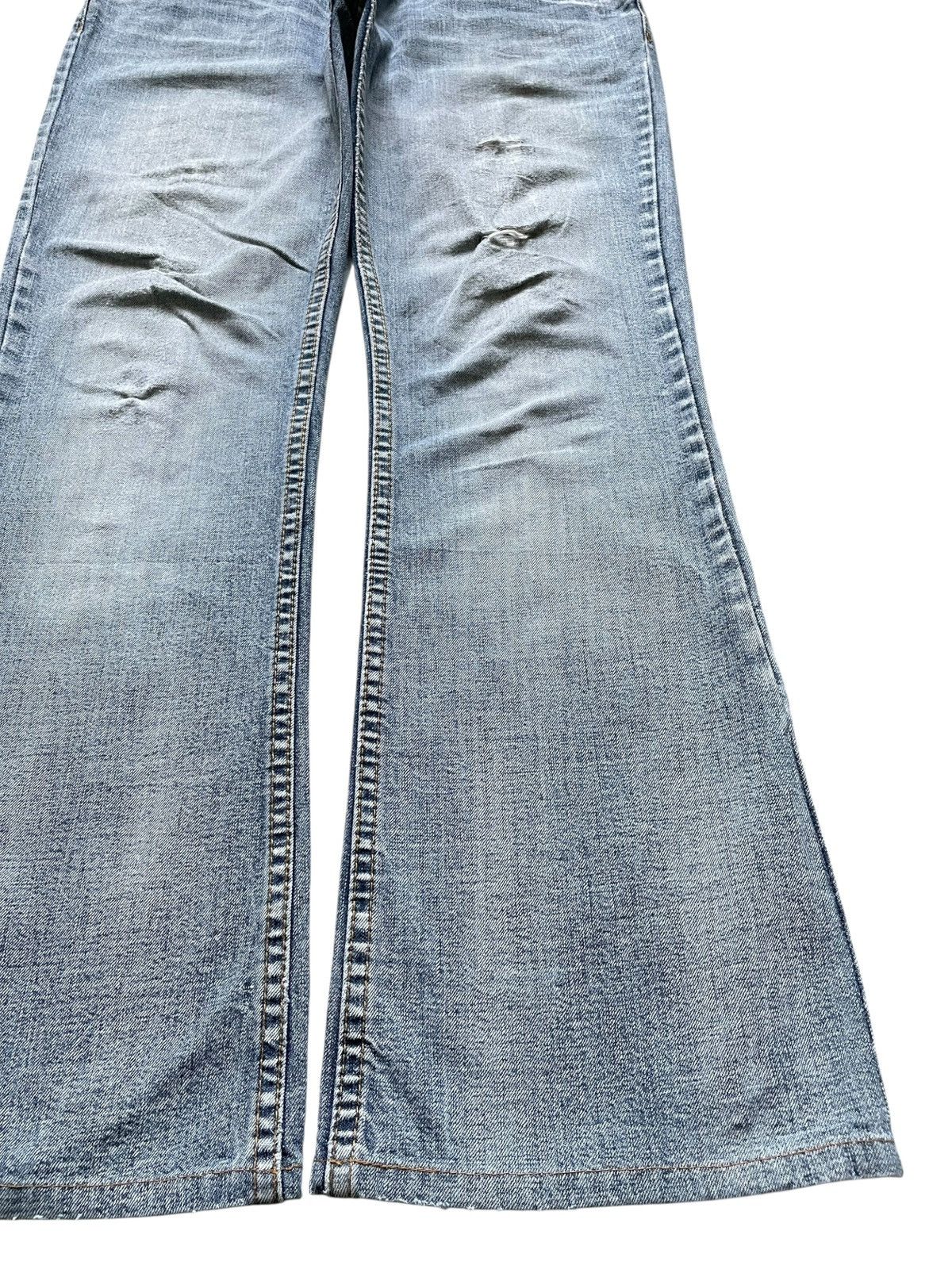 Japanese Brand Vintage Japanese Brand Faded Bootcut Flare Jeans Size US 30 / EU 46 - 7 Thumbnail