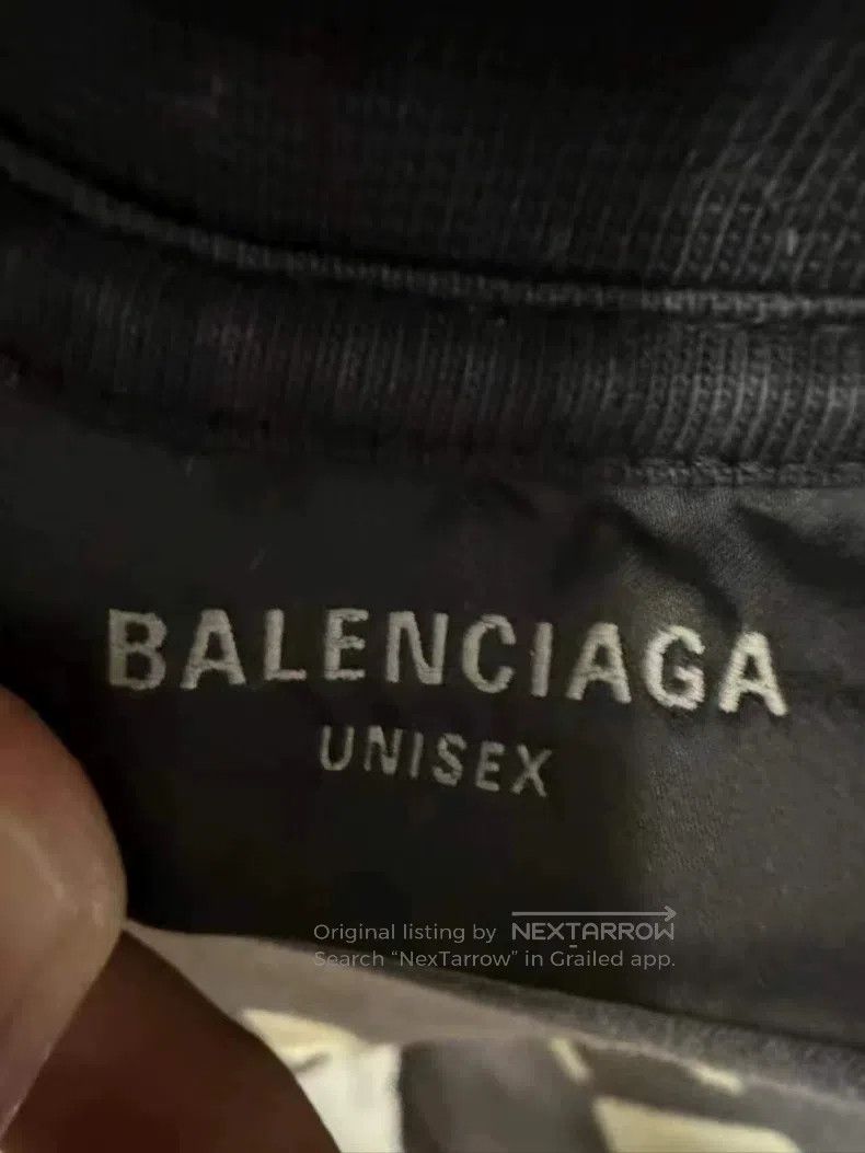 Balenciaga Balenciaga Masking Tape Short Sleeve Size US S / EU 44-46 / 1 - 3 Thumbnail