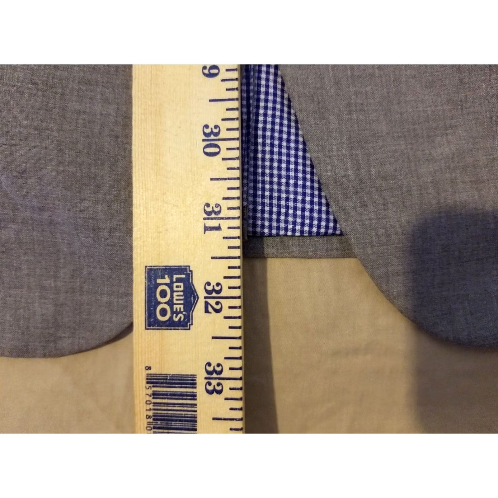 Banana Republic Mens Banana Republic Gray Jacket Blazer 42L Size 42R - 5 Thumbnail