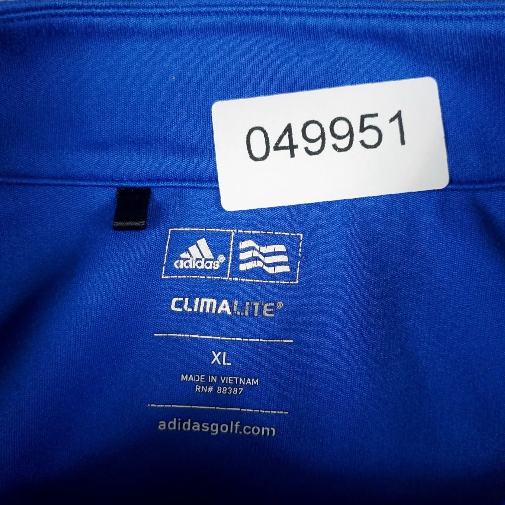 Adidas Adidas Sweater Mens XL Blue 1/4 Zip Pullover Casual Knit Size US XL / EU 56 / 4 - 8 Thumbnail