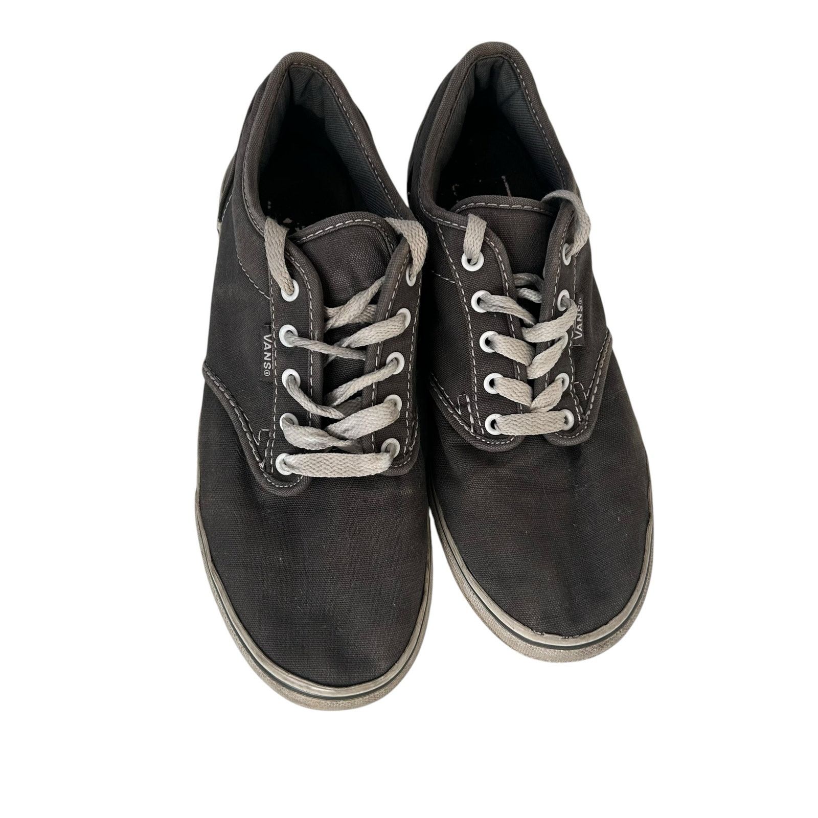 Vans Vans Gray Low Top Sneakers Sz 6 Size US 6 / IT 36 - 2 Thumbnail